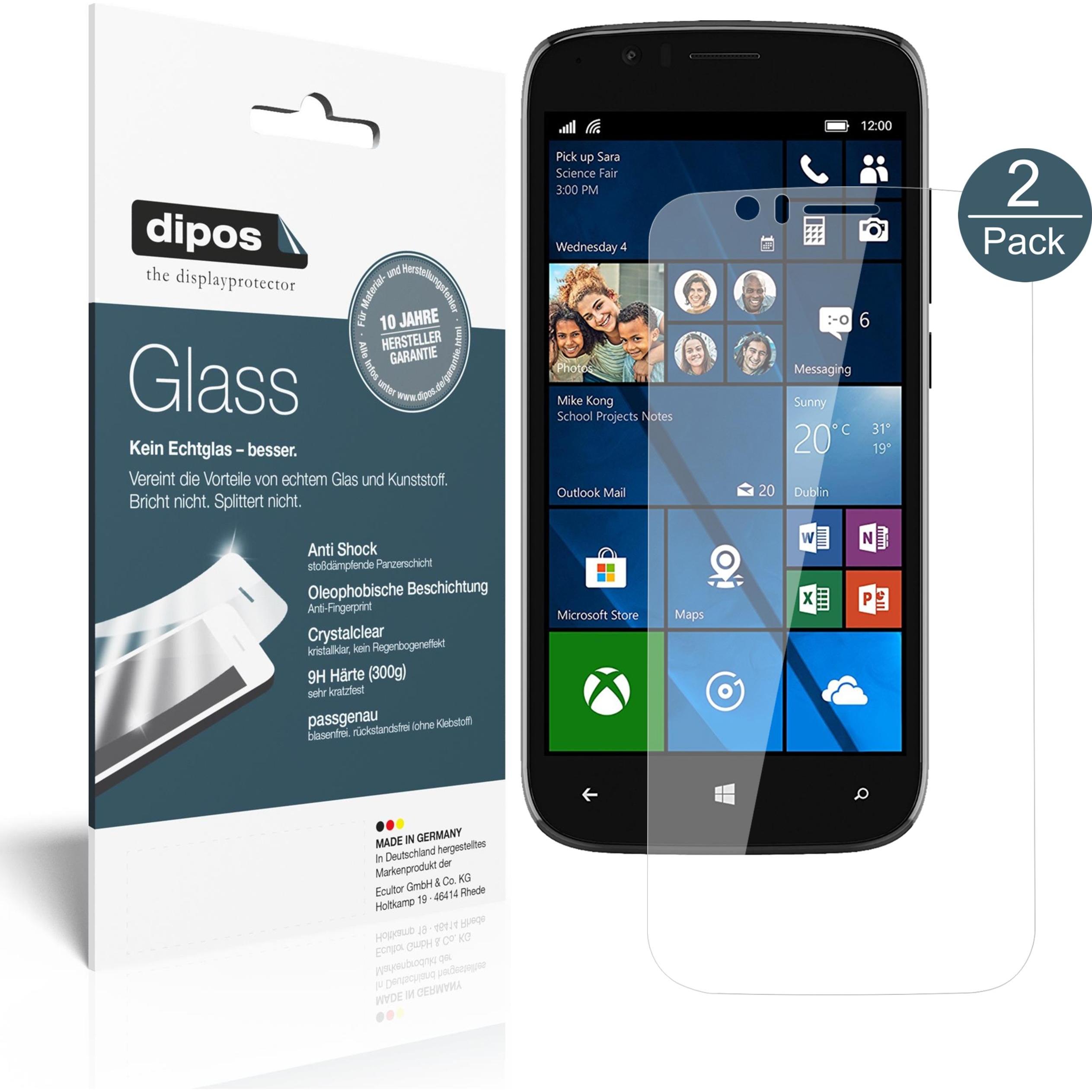 Bild von Dipos Displayschutz Anti-Shock (1 Stück, Wileyfox Pro), Smartphone Schutzfolie, Transparent