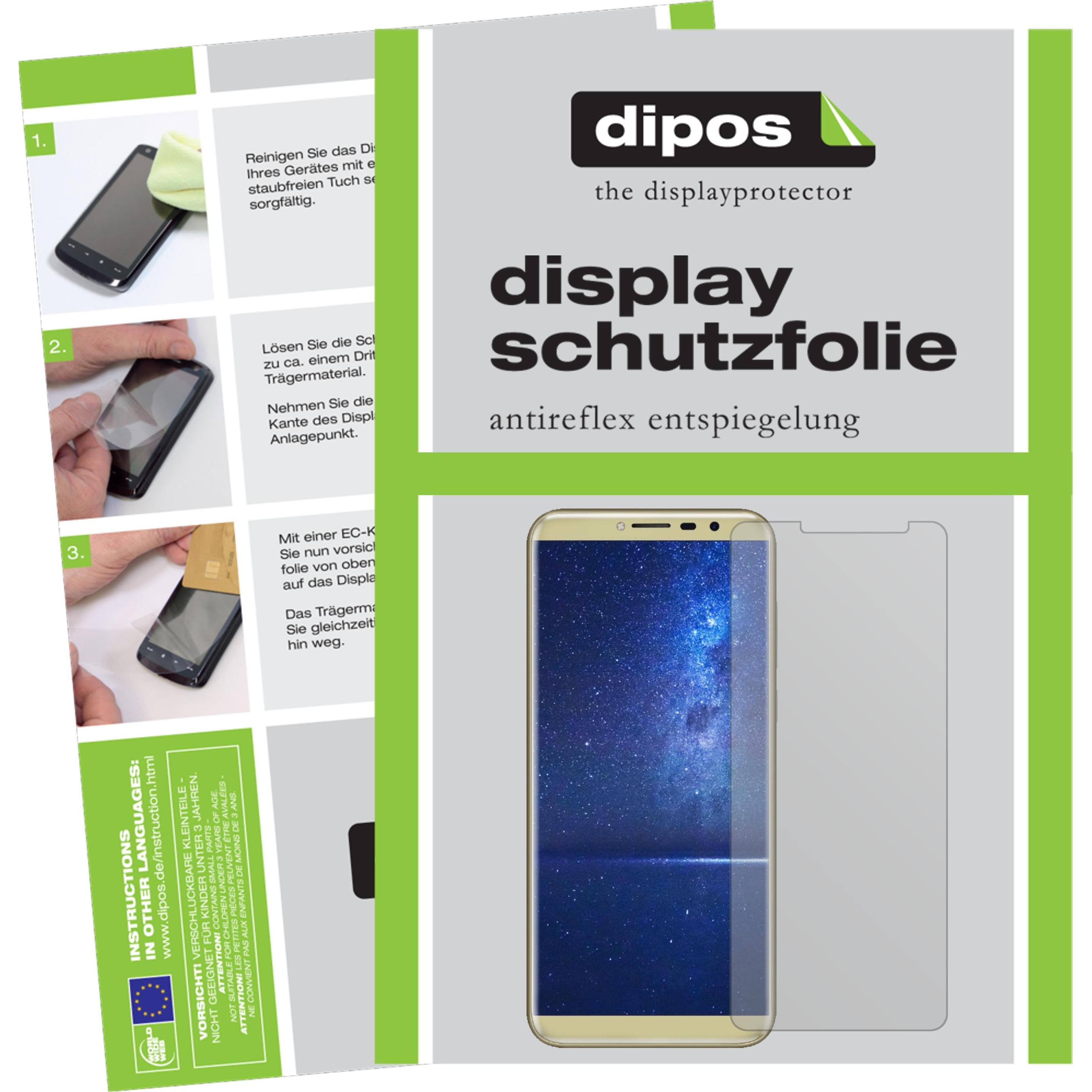 Bild von Dipos Displayschutzfolie Antireflex (1 Stück, Cubot X18), Smartphone Schutzfolie, Transparent