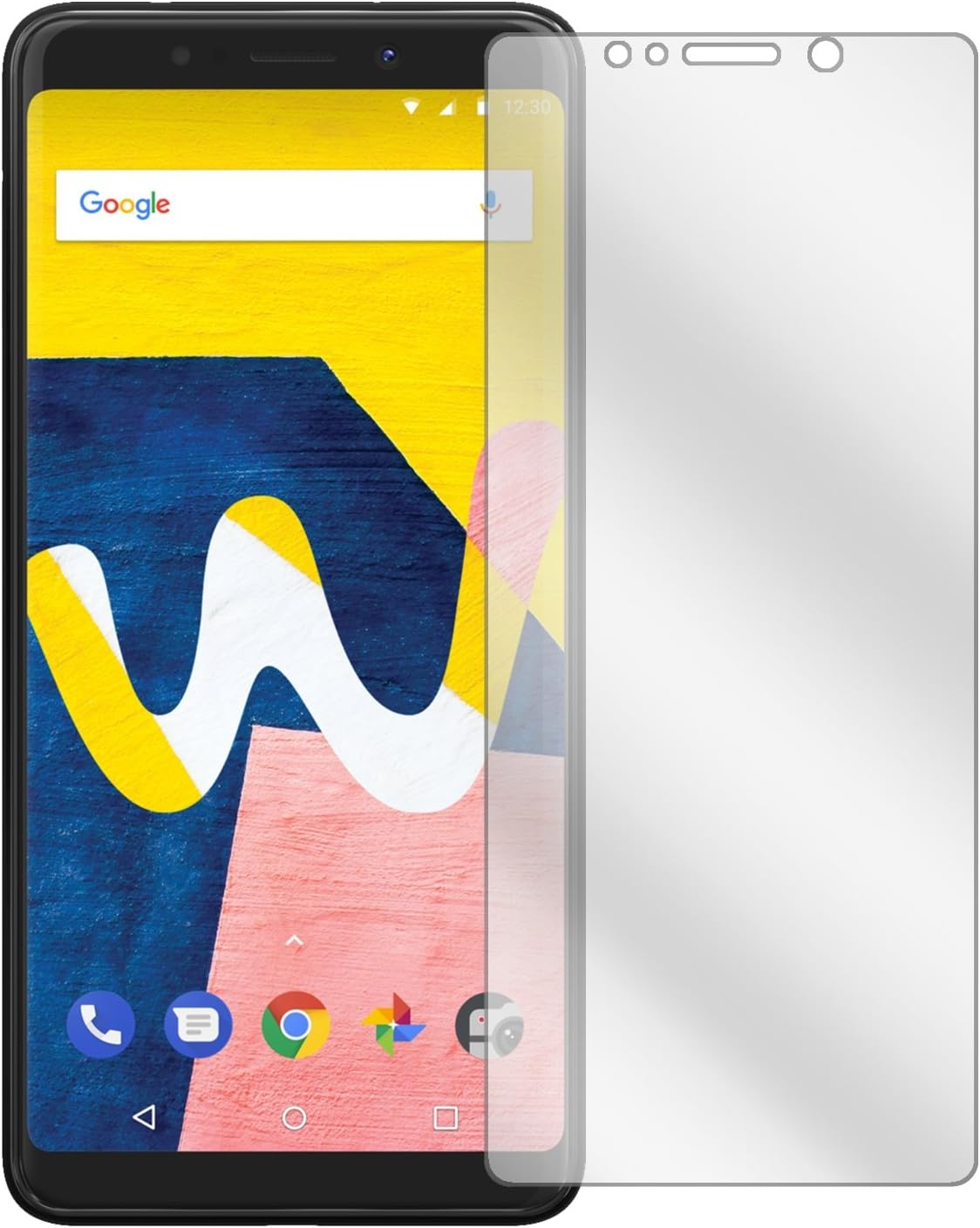 Bild von dipos I 6X Schutzfolie klar kompatibel mit Wiko View Lite Folie Displayschutzfolie