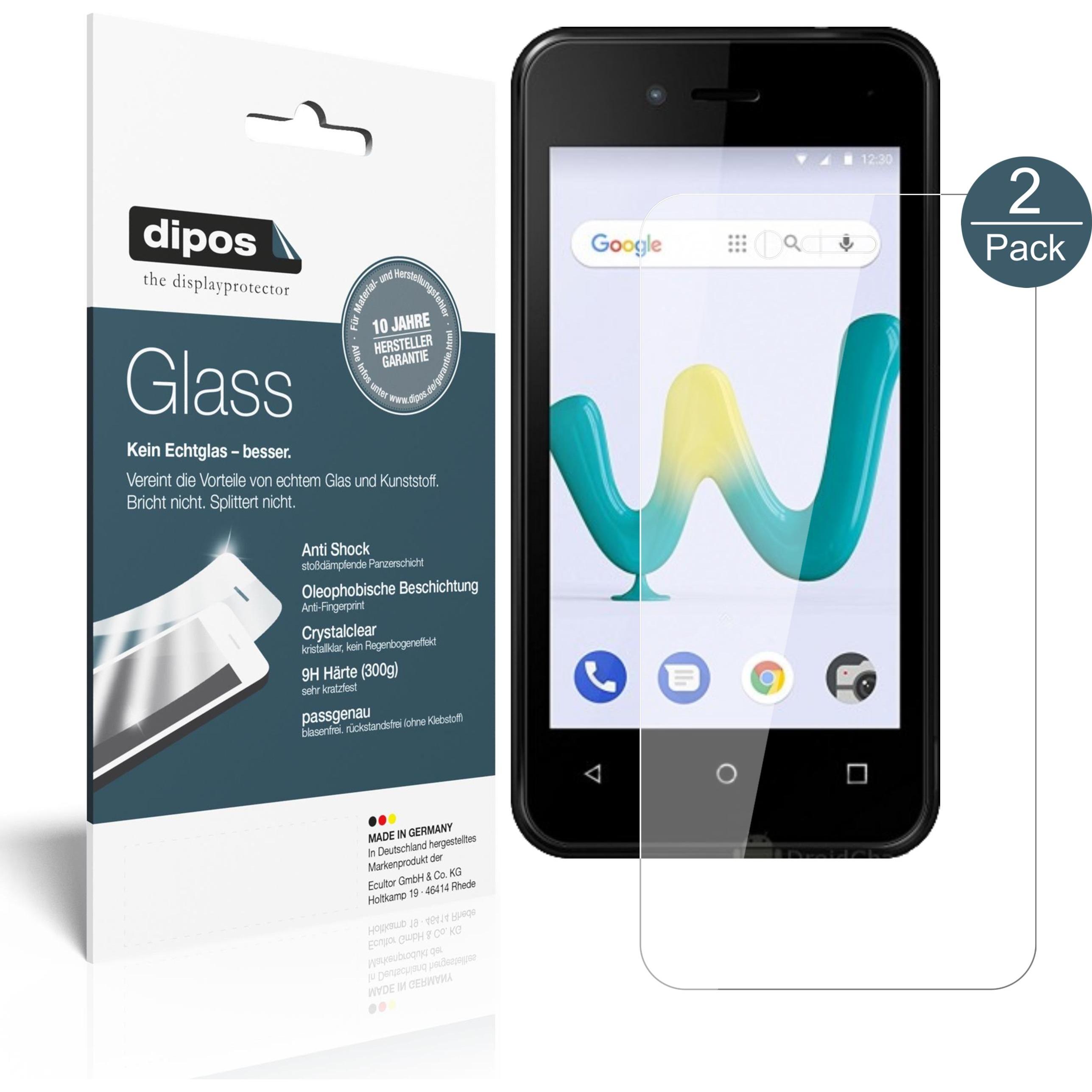 Bild von Dipos Displayschutz Anti-Shock (1 Stück, Wiko Sunny 3 Mini), Smartphone Schutzfolie, Transparent