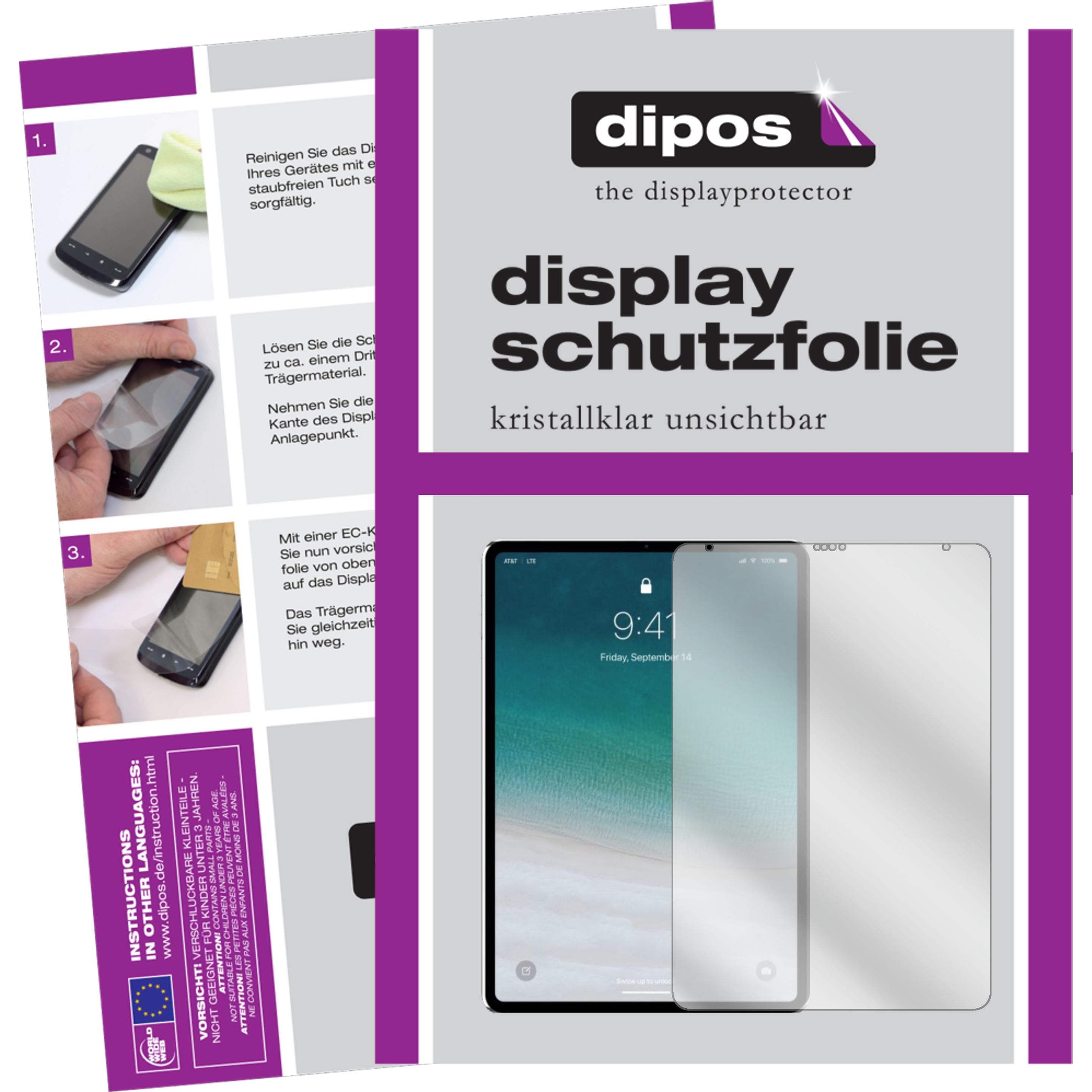 Bild von Dipos Displayschutzfolie Crystalclear (2 Stück, iPad Pro 11 2018 (1. Gen)), Tablet Schutzfolie