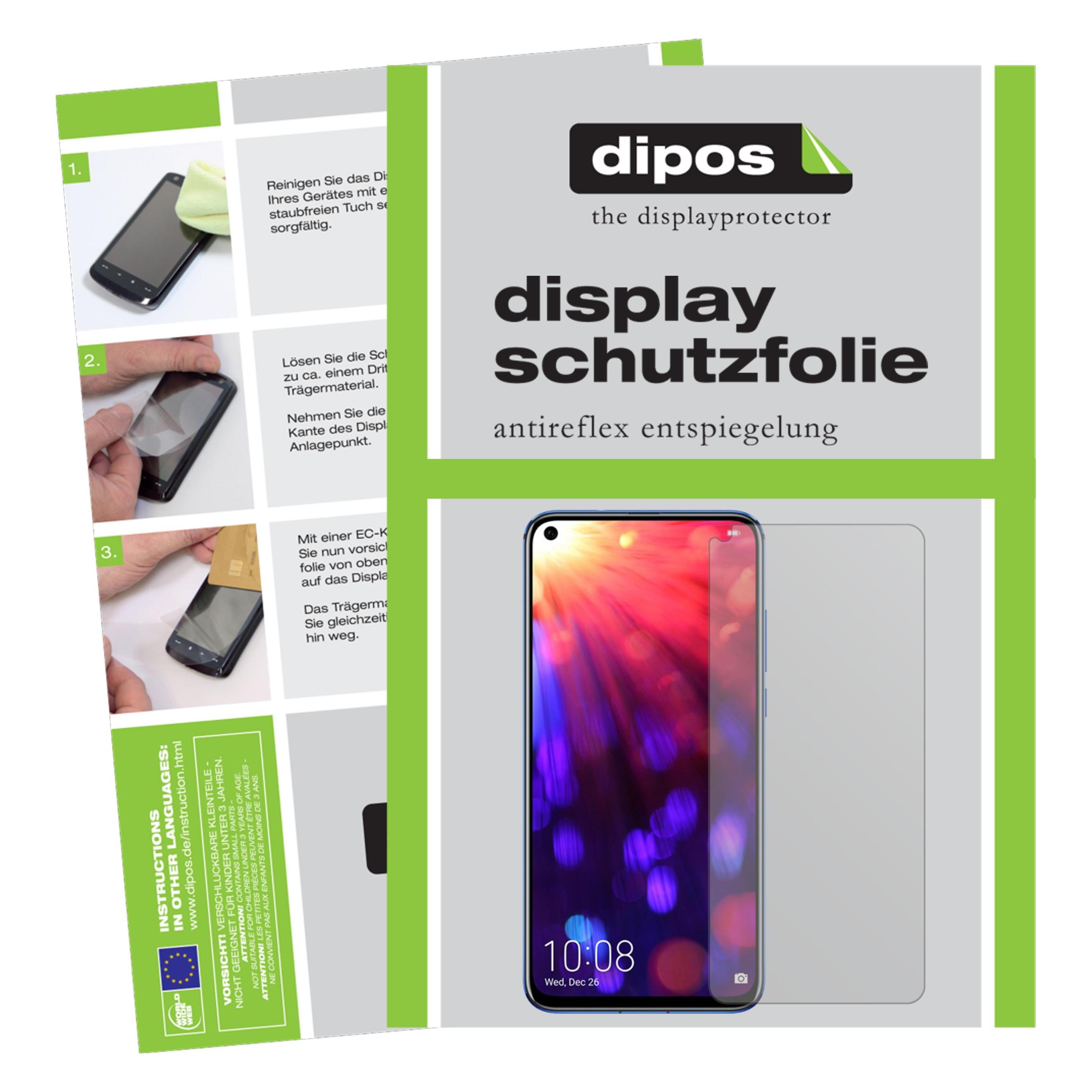 Bild von Dipos Displayschutzfolie Antireflex (2 Stück, Honor View 20), Smartphone Schutzfolie, Transparent