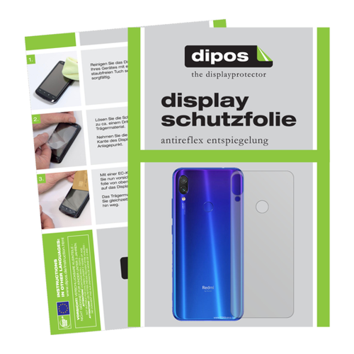 Bild von Dipos Displayschutzfolie Antireflex für Xiaomi Redmi Note 7 Pro