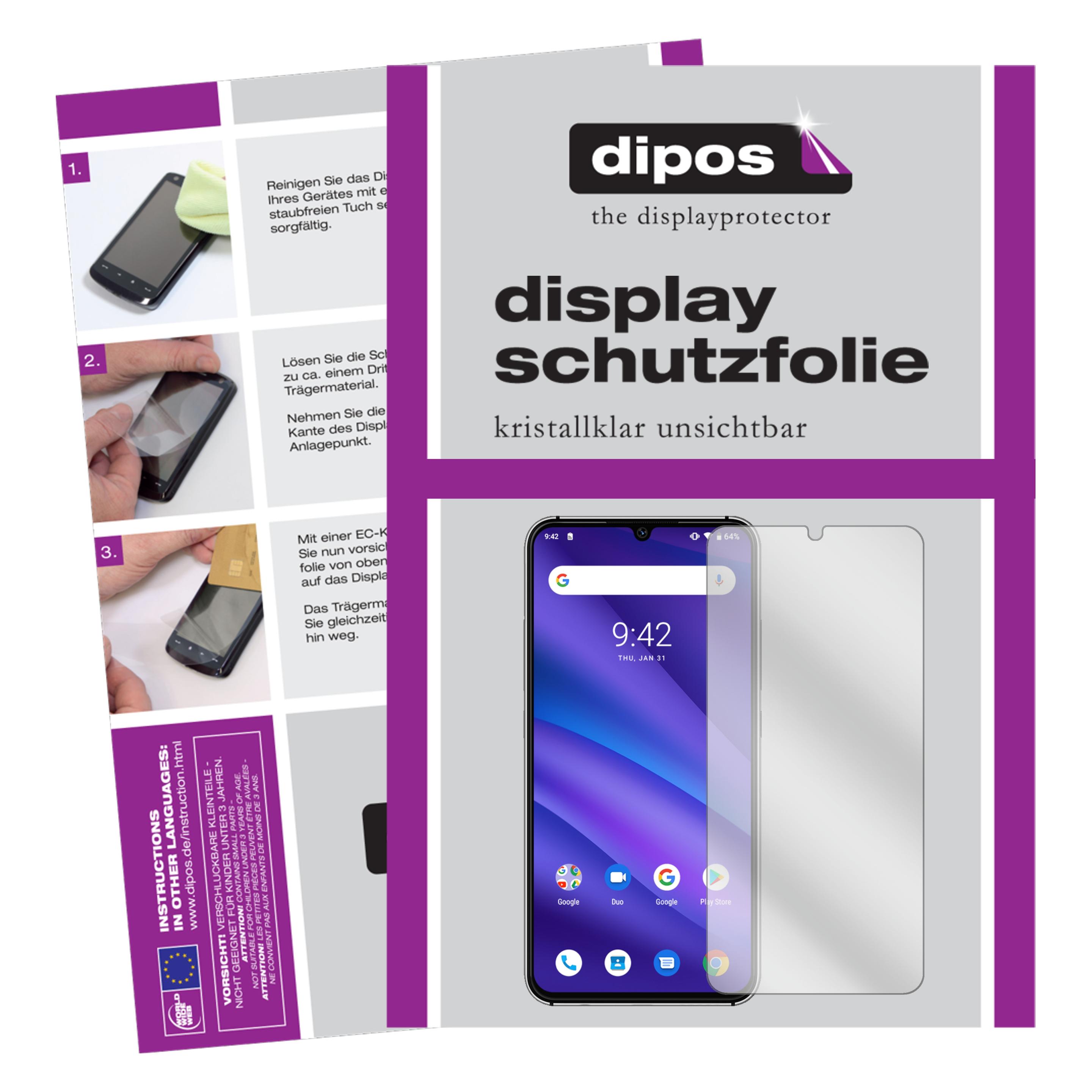 Bild von Dipos Displayschutzfolie Crystalclear (5 Stück, Umidigi A5 Pro), Smartphone Schutzfolie, Transparent
