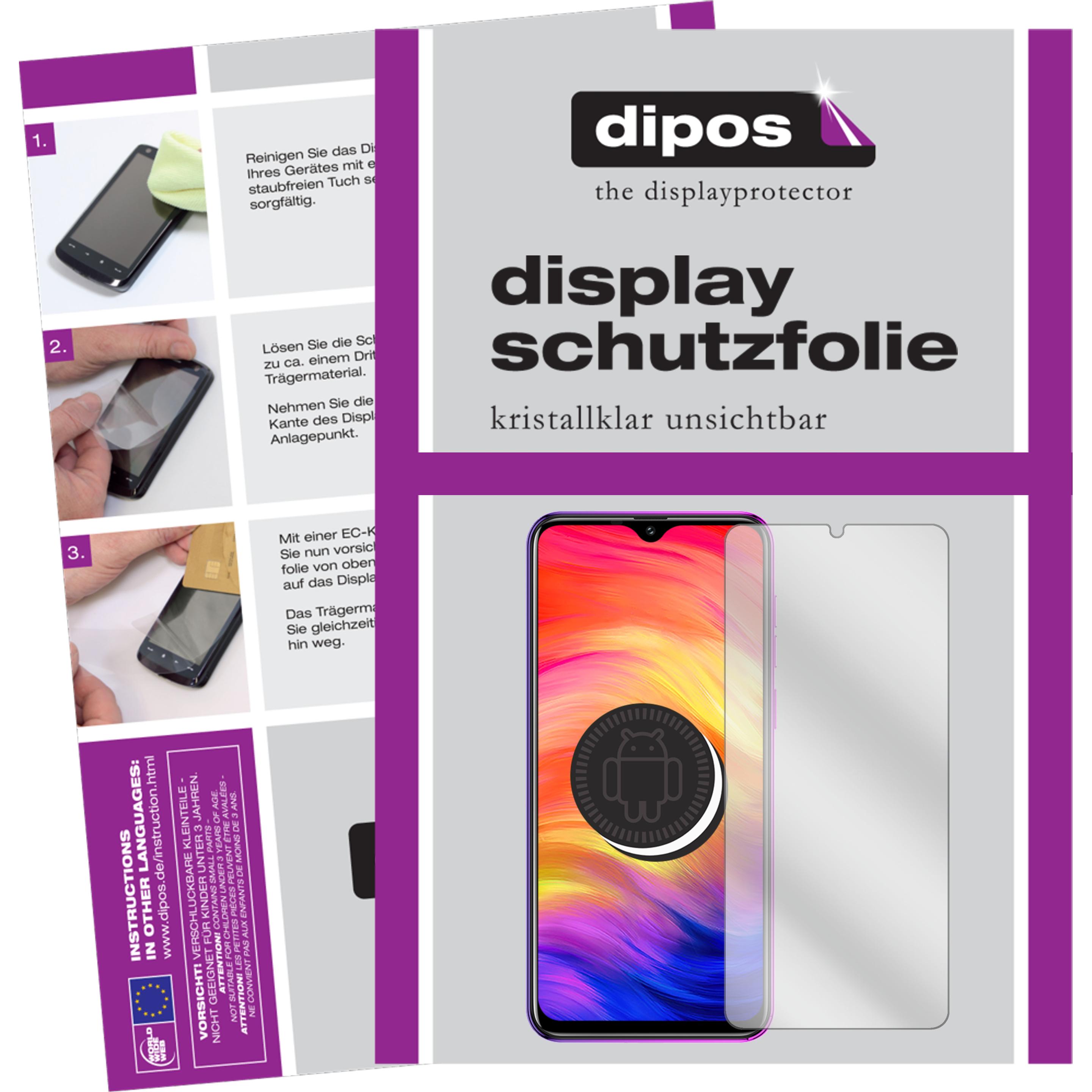 Bild von Dipos Displayschutzfolie Crystalclear (2 Stück, Samsung Galaxy Note 7), Smartphone Schutzfolie, Transparent