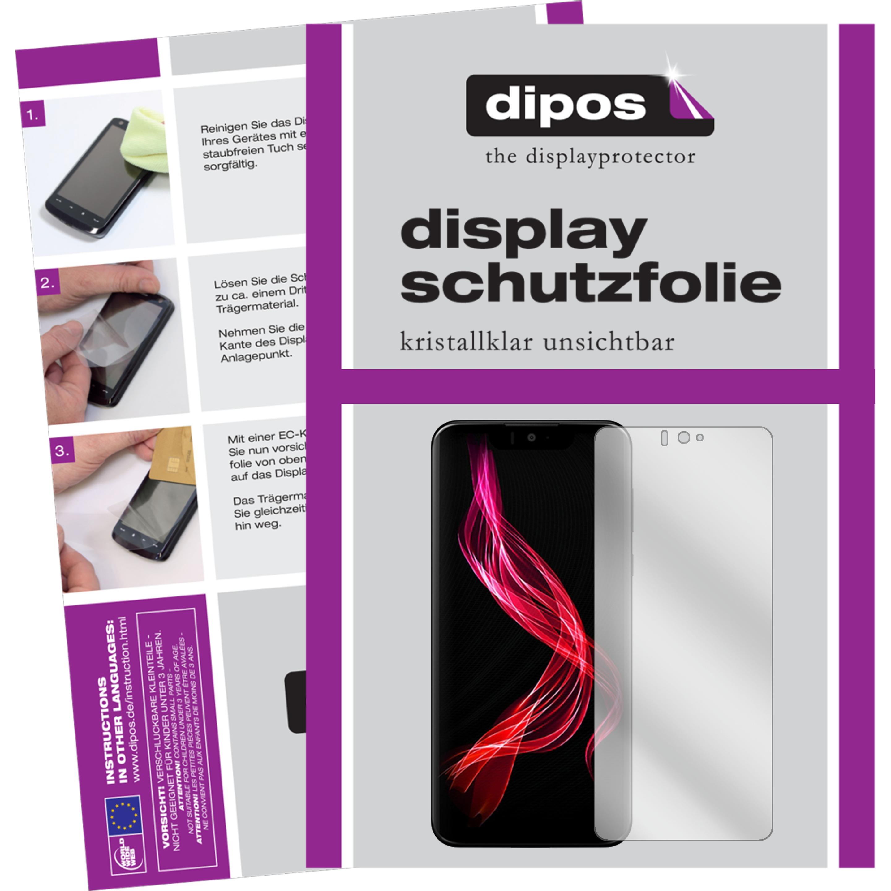 Bild von Dipos Displayschutzfolie Crystalclear (6 Stück, Sharp Aquos Zero), Smartphone Schutzfolie, Transparent
