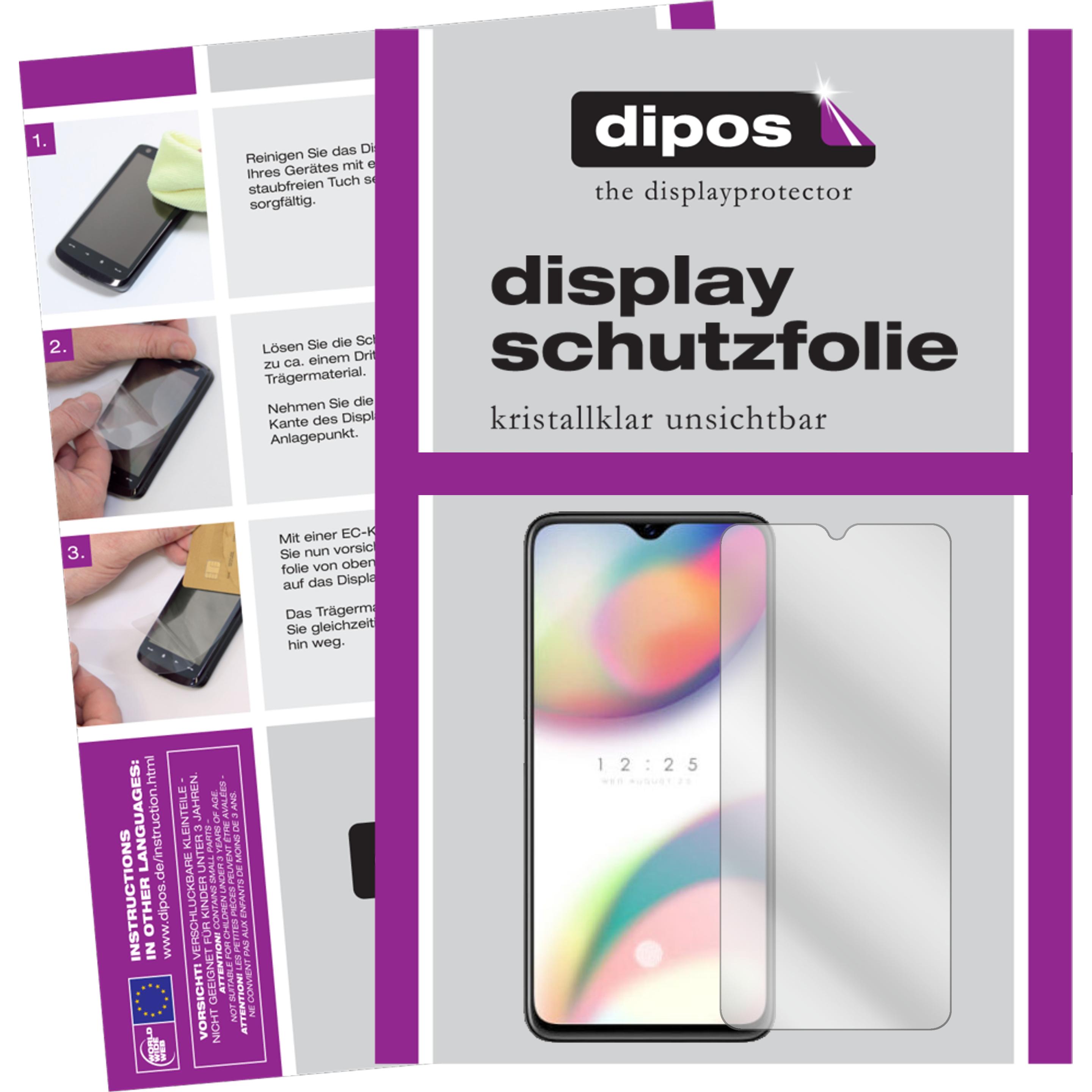 Bild von Dipos Displayschutzfolie Crystalclear (2 Stück, Oppo Reno Z), Smartphone Schutzfolie, Transparent