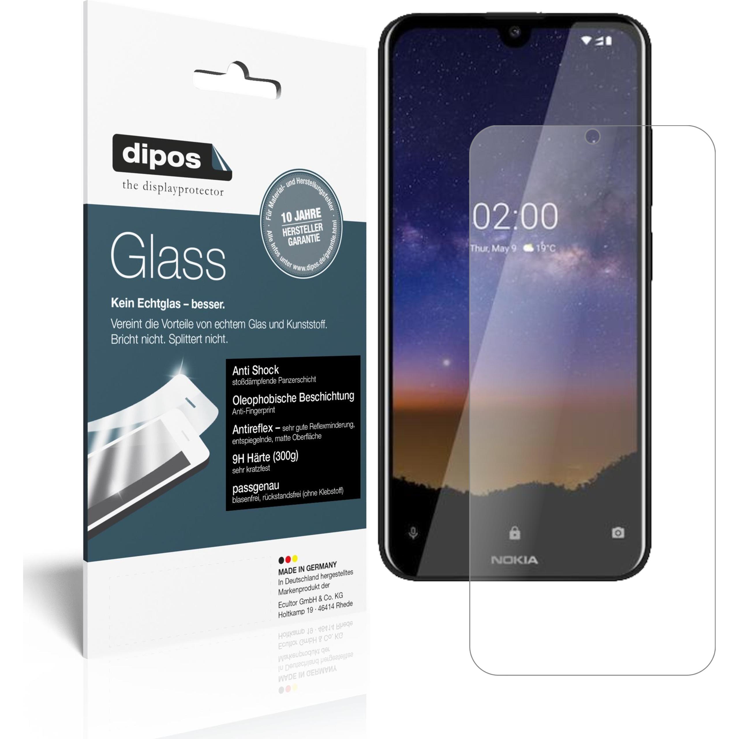 Bild von Dipos Displayschutz Anti-Shock (1 Stück, Nokia 2.2), Smartphone Schutzfolie, Transparent