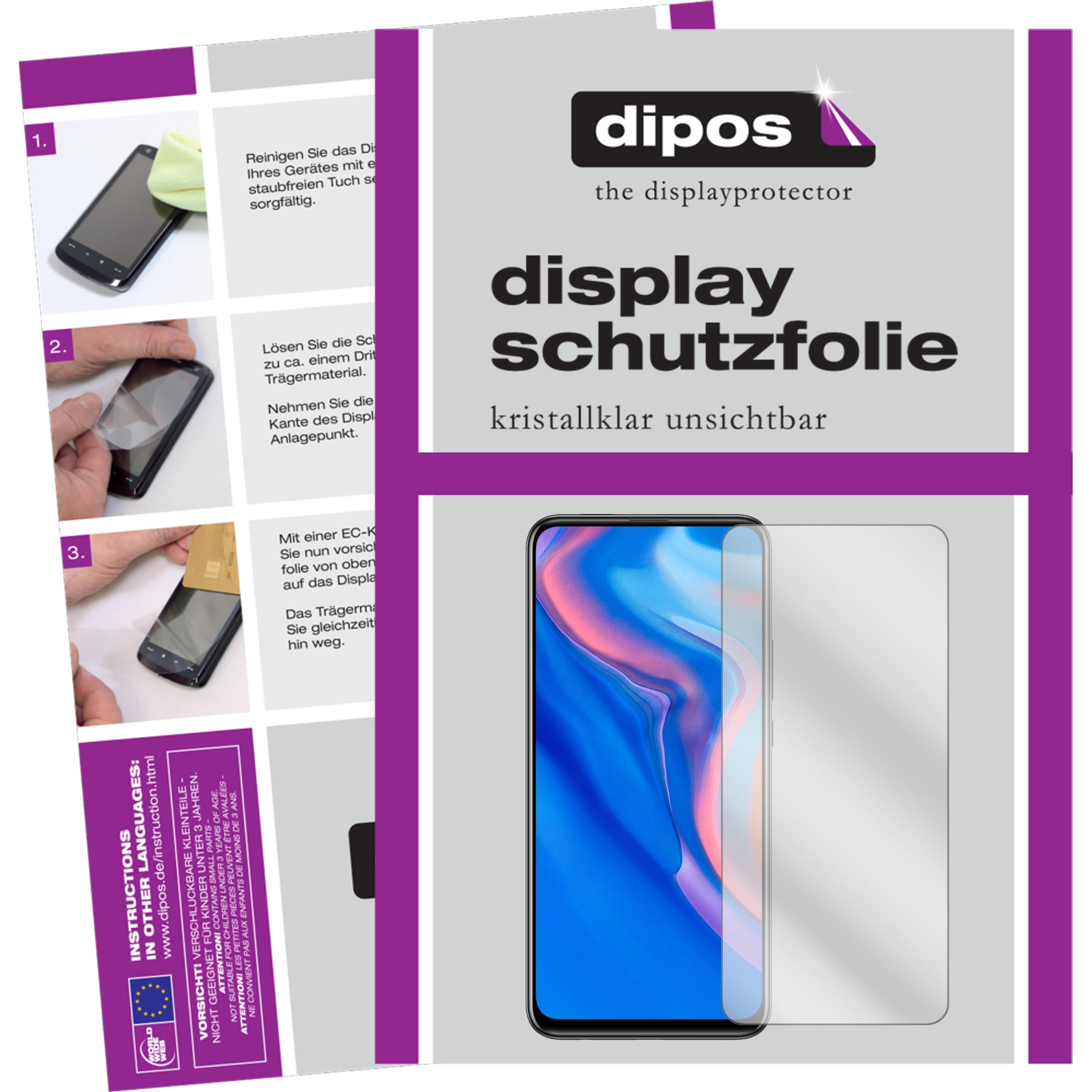 Bild von Dipos Displayschutzfolie Crystalclear (2 Stück, Huawei Y9 Prime (2019)), Smartphone Schutzfolie, Transparent