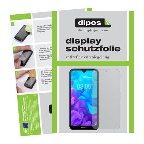 Bild von dipos I 2X Schutzfolie matt für Huawei Y5 (2019)