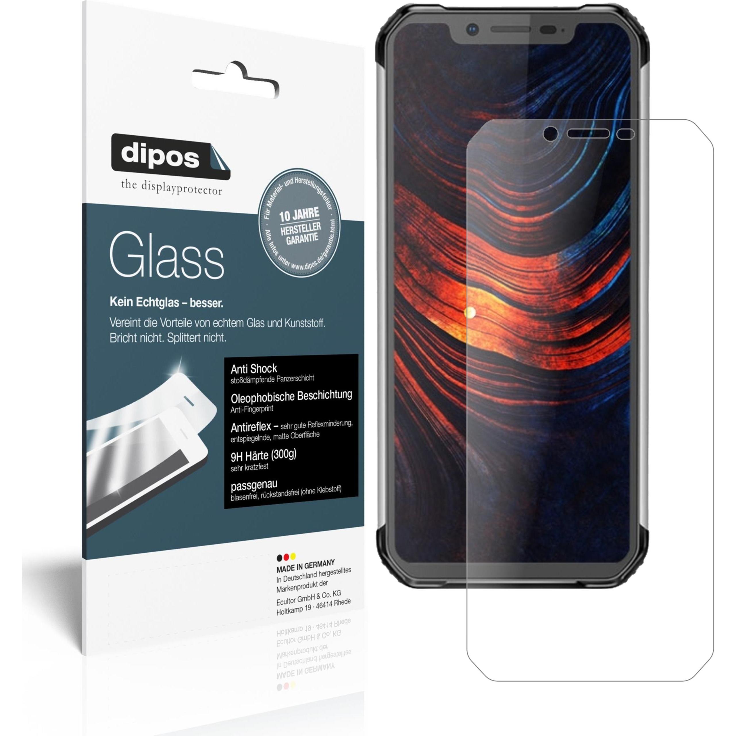 Bild von Dipos Displayschutz Anti-Shock (2 Stück, Blackview BV9600 Plus), Smartphone Schutzfolie, Transparent