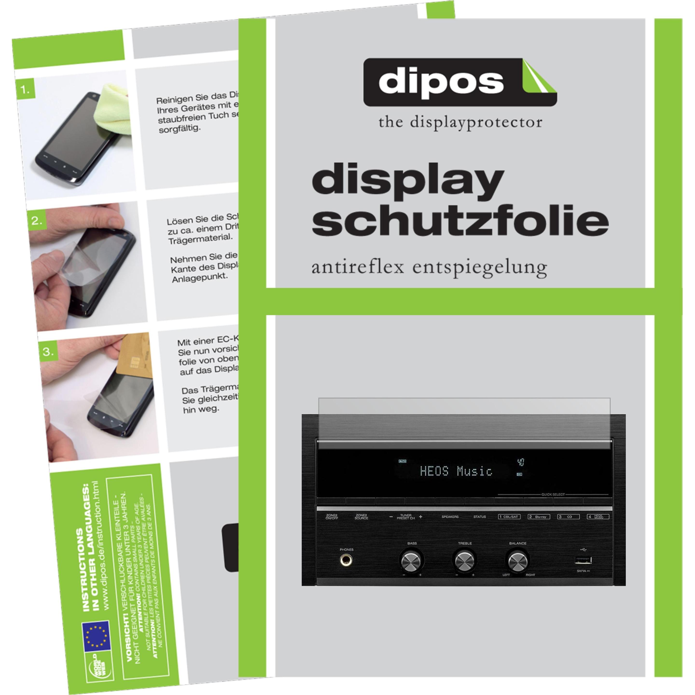 Bild von Dipos Displayschutzfolie Antireflex (Audiogerät Bildschirm-Schutzfolie), Audio Zubehör, Transparent