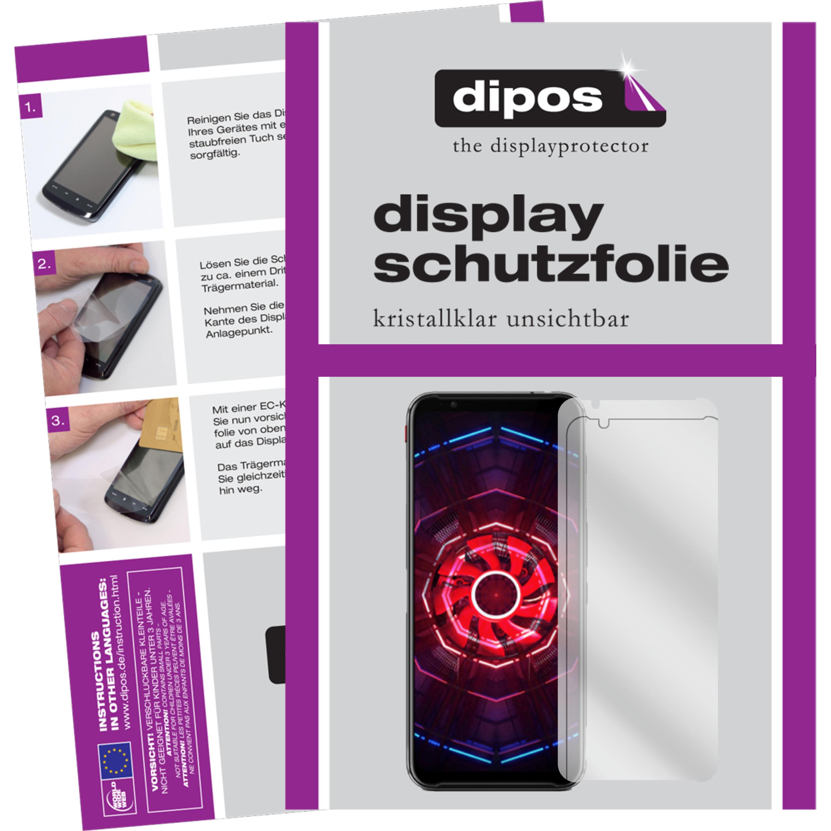 Bild von Dipos Displayschutzfolie Crystalclear (5 Stück, Nubia Red Magic 3s), Smartphone Schutzfolie, Transparent