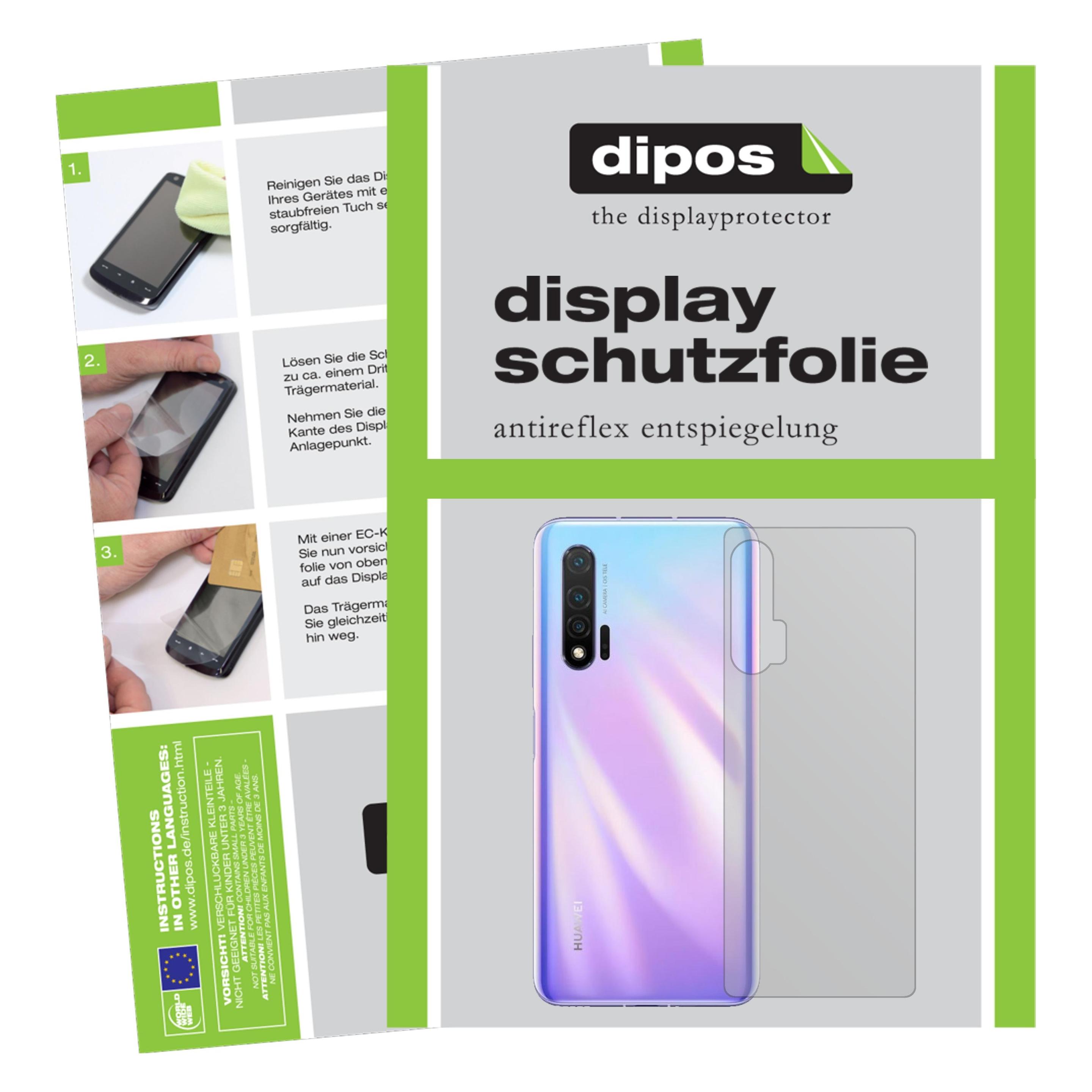 Bild von Dipos Displayschutzfolie Antireflex (2 Stück, Huawei nova 6), Smartphone Schutzfolie, Transparent