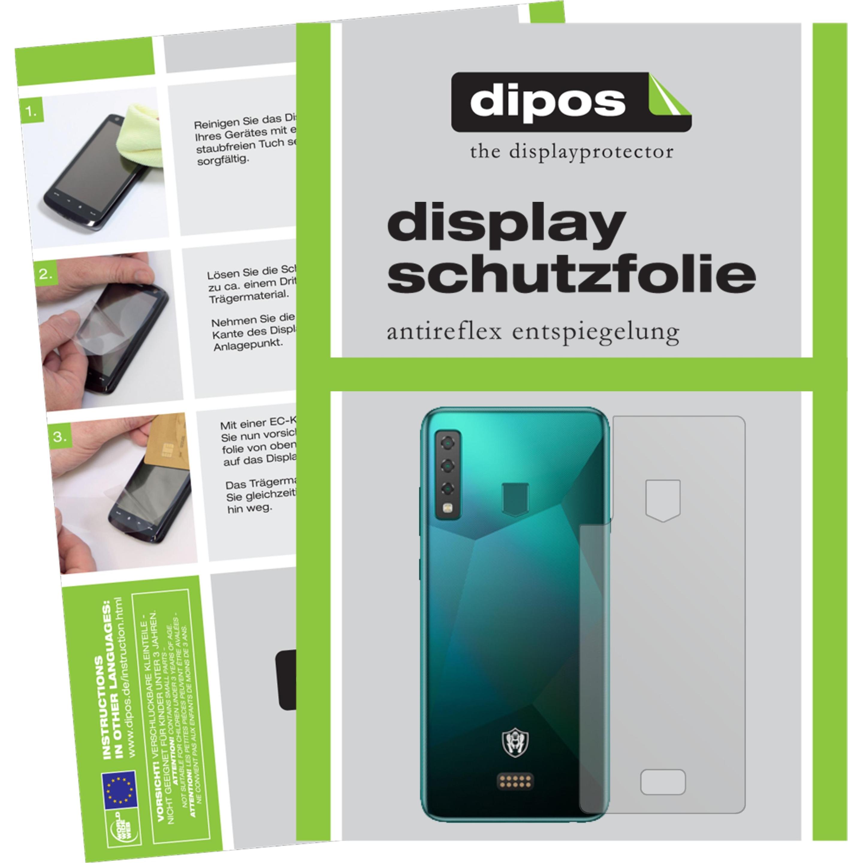 Bild von Dipos Displayschutzfolie Antireflex (2 Stück, Cubot King Kong 6), Smartphone Schutzfolie, Transparent