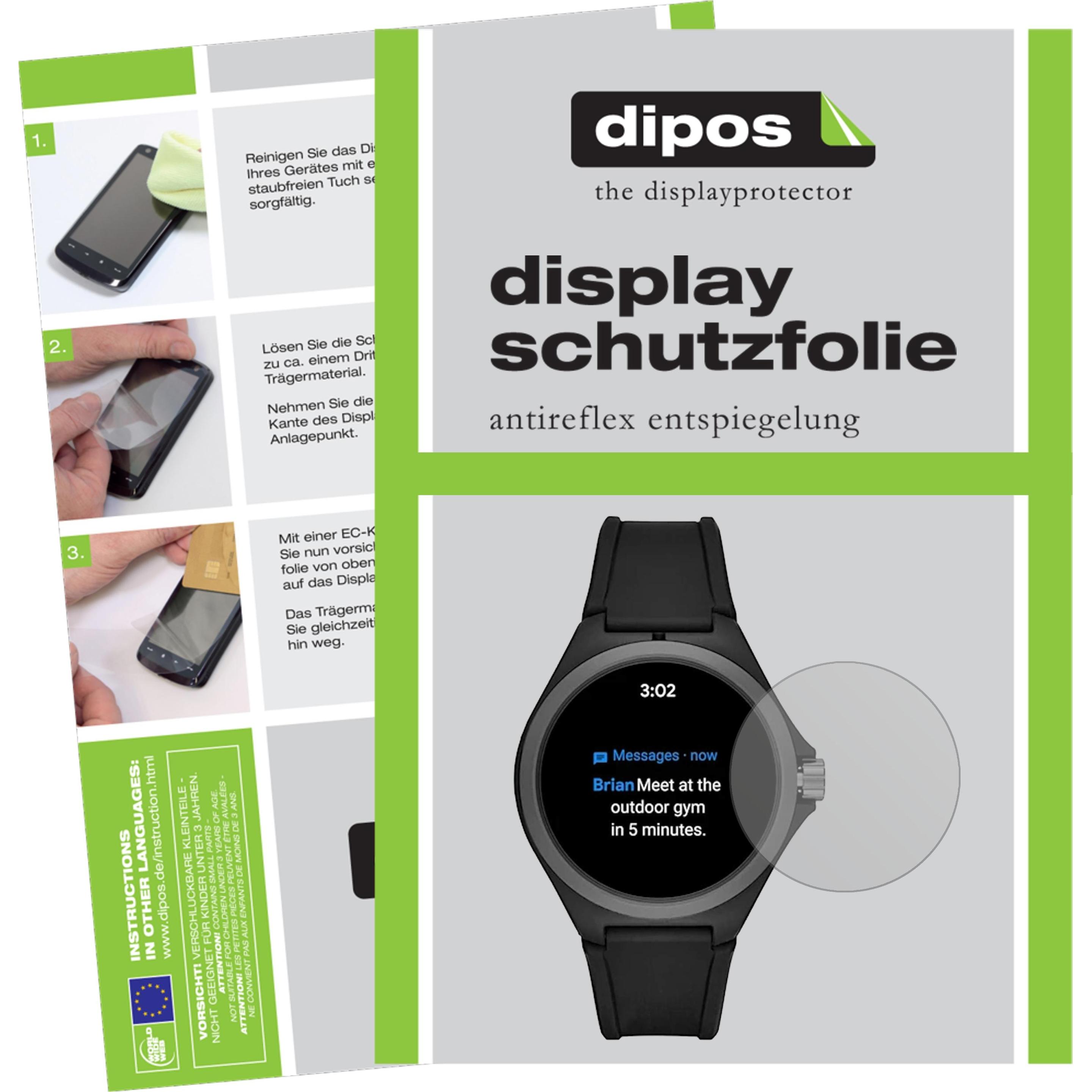 Bild von Dipos Displayschutzfolie Antireflex, Smartwatch Schutzfolie, Transparent