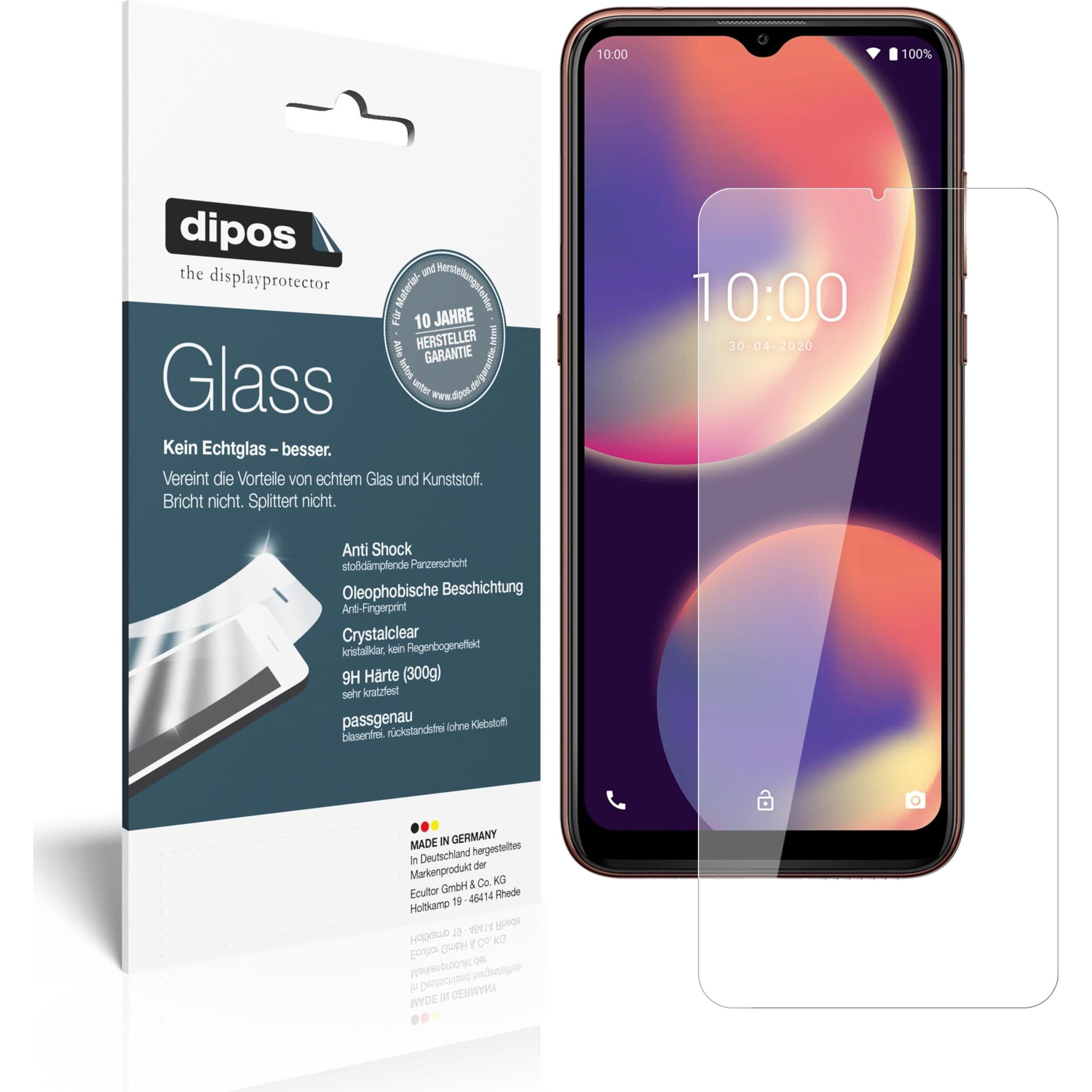 Bild von Dipos Displayschutz Anti-Shock (2 Stück, Wiko View 4), Smartphone Schutzfolie, Transparent