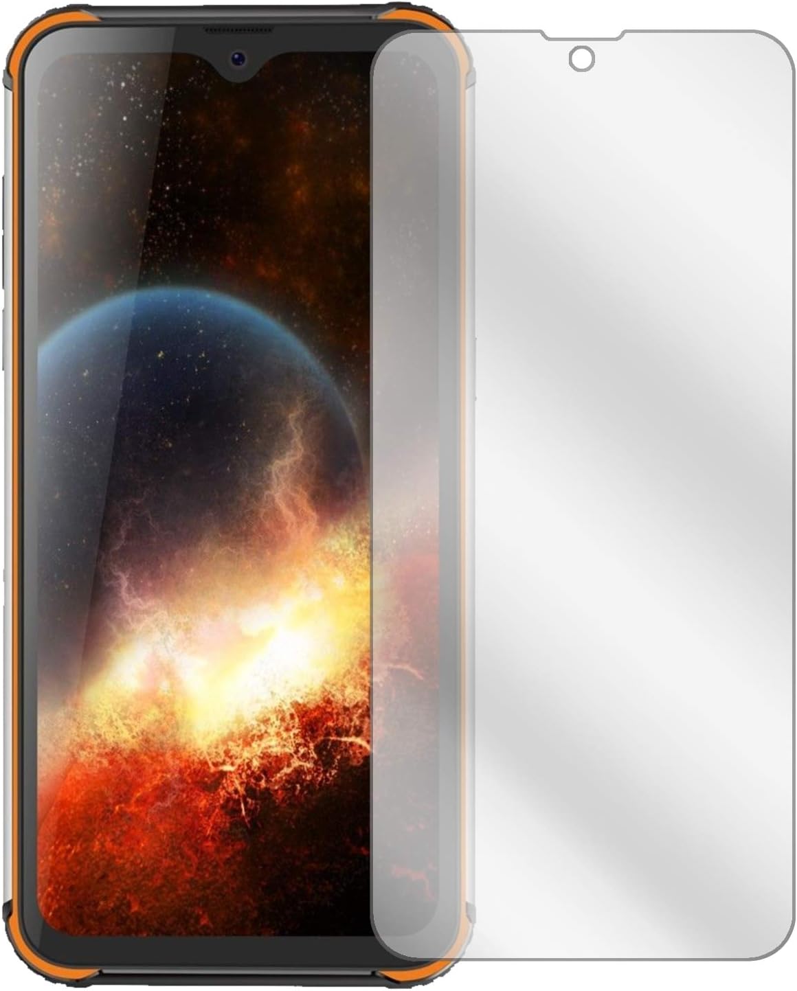 Bild von dipos I 5X Schutzfolie kompatibel mit Blackview BV9800 Displayschutz-Folie klar