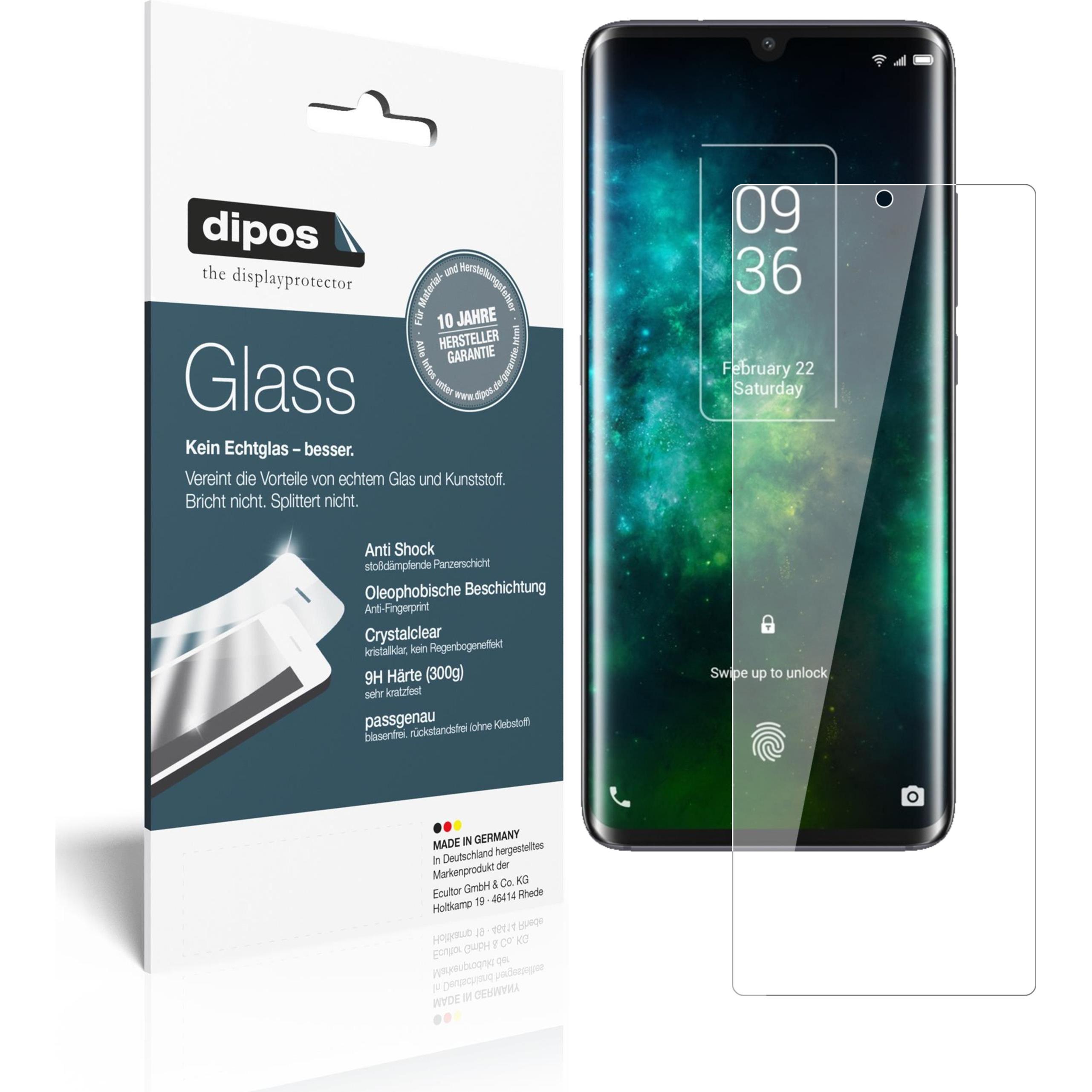 Bild von Dipos Displayschutz Anti-Shock (1 Stück, TCL 10 Pro), Smartphone Schutzfolie, Transparent