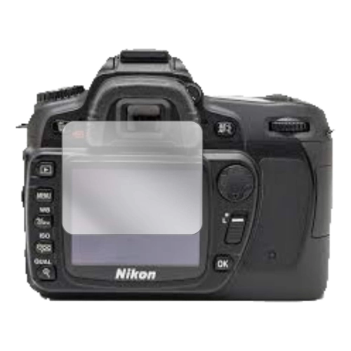 Bild von dipos I 2X Schutzfolie klar kompatibel mit Nikon D80 Folie Displayschutzfolie, Dipos Displayschutzfolie Crystalclear (Displayschutz, Nikon D80), Kameraschutz, Transparent