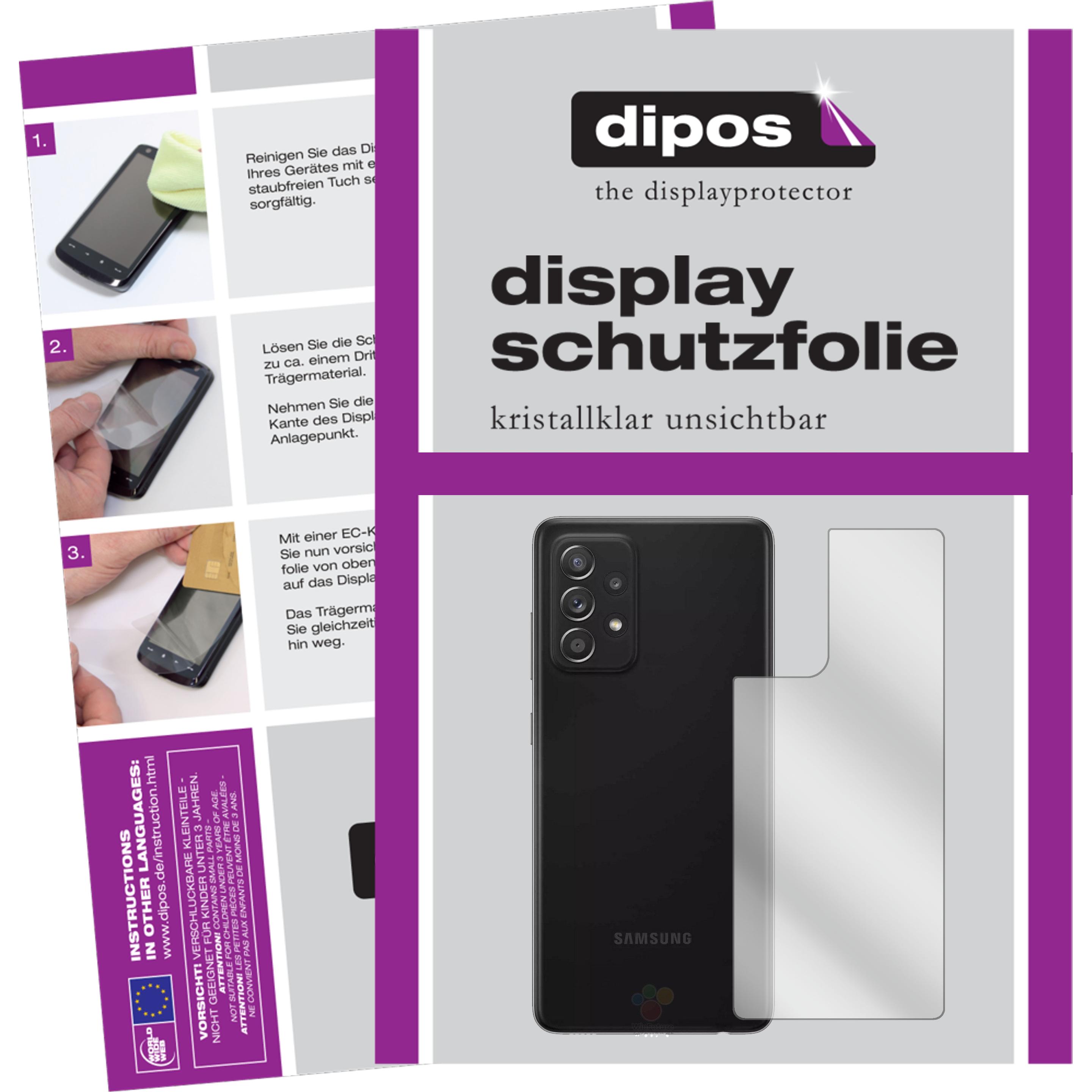 Bild von Dipos Displayschutzfolie Crystalclear (6 Stück, Samsung Galaxy A52), Smartphone Schutzfolie, Transparent