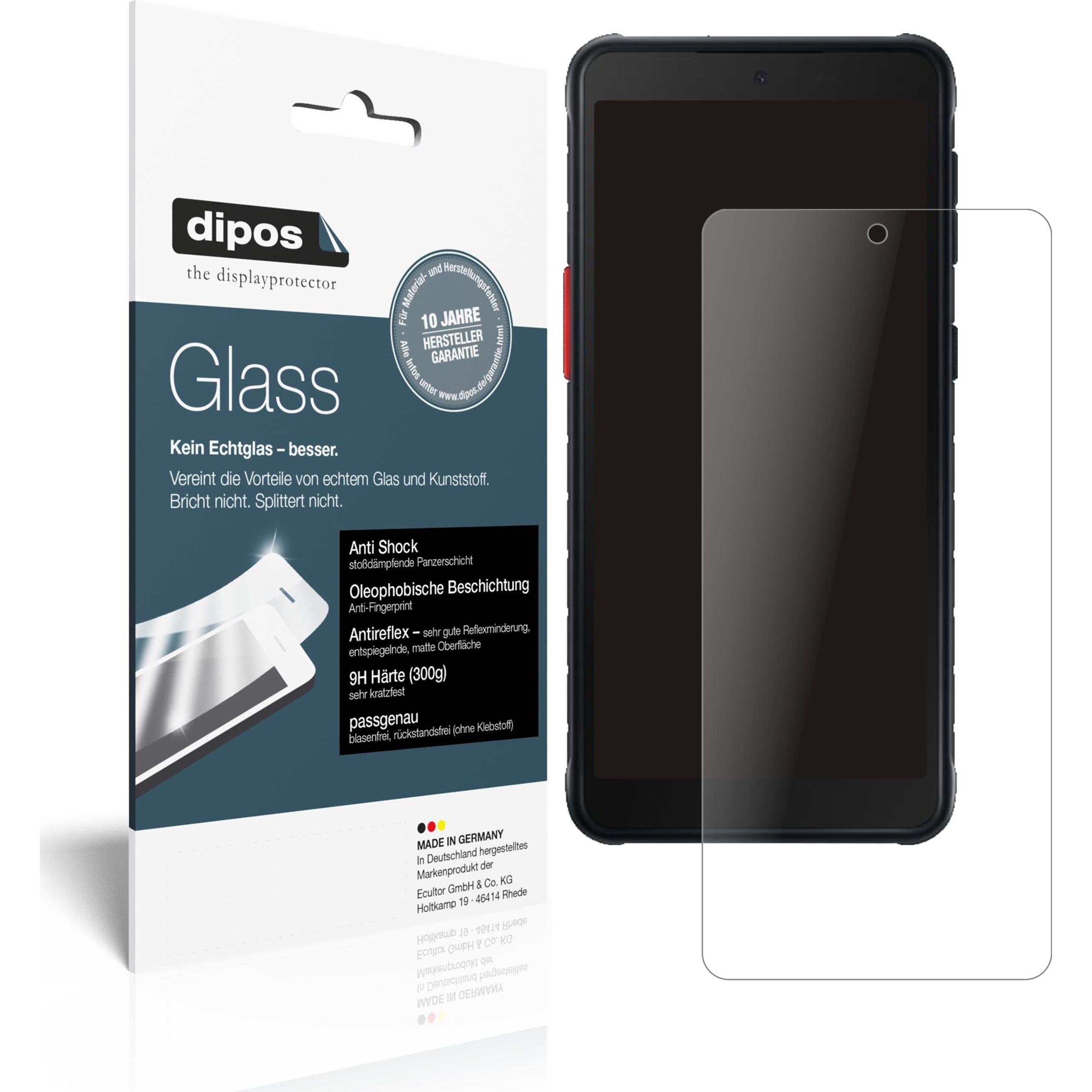 Bild von Dipos Displayschutz Anti-Shock (2 Stück, Samsung Galaxy S21), Smartphone Schutzfolie, Transparent