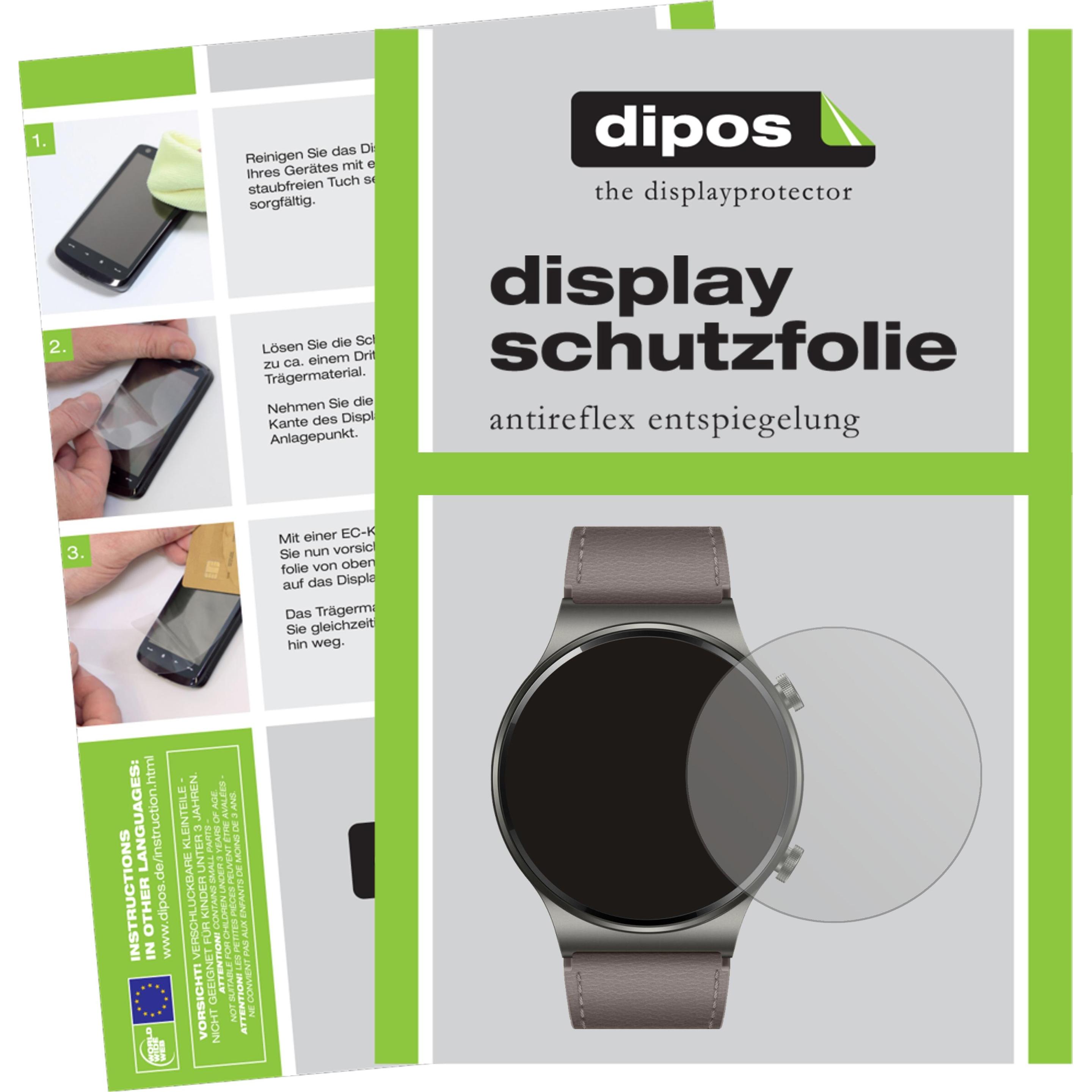 Bild von Dipos Displayschutzfolie Antireflex, Smartwatch Schutzfolie, Transparent