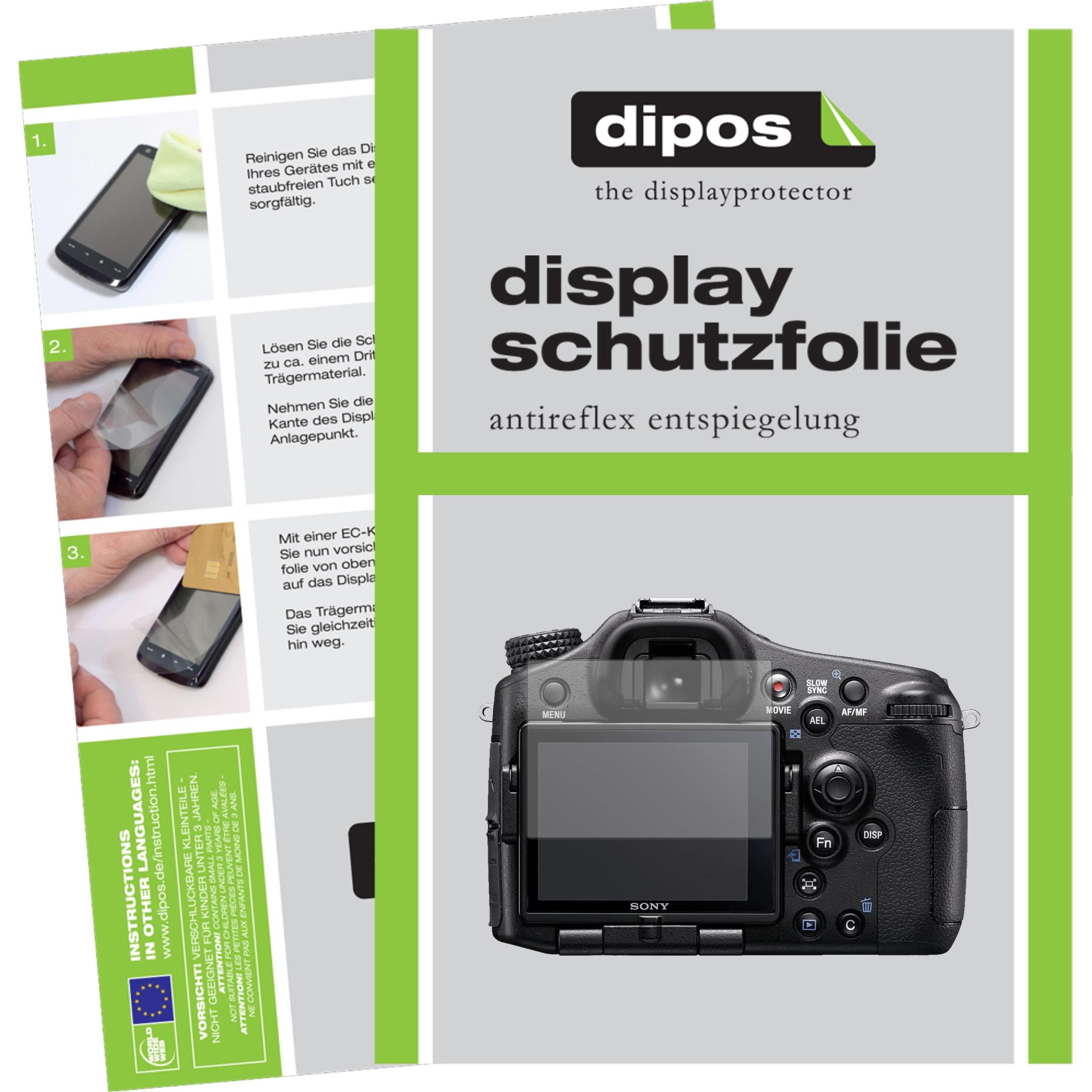 Bild von Dipos Displayschutzfolie Antireflex (Diverse), Digitalkamera Zubehör, Transparent