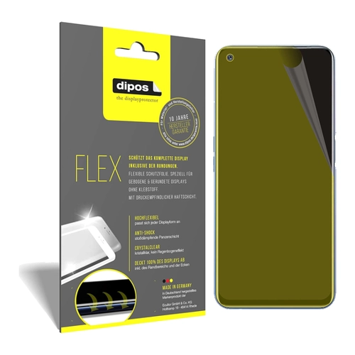 Bild von dipos I 2X Schutzfolie für Oppo Realme Narzo 30 Pro – Full Cover 3D Displayschutz