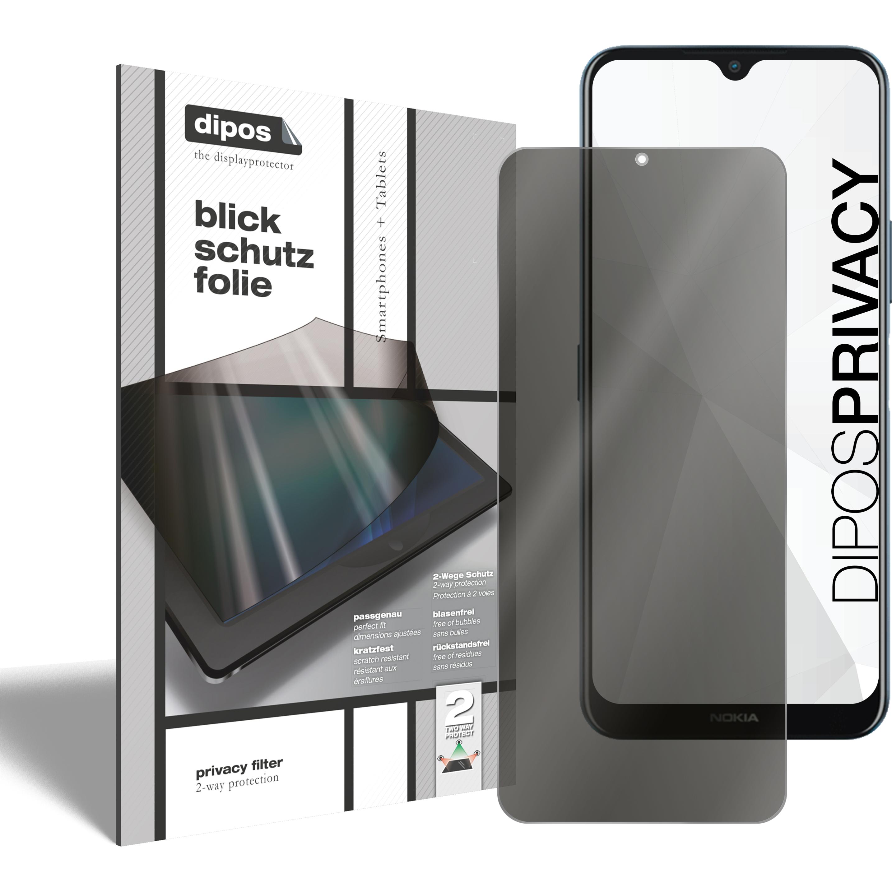 Bild von Dipos Blickschutzfolie 2-Way Anti-Shock (1 Stück, Nokia G50), Smartphone Schutzfolie, Transparent