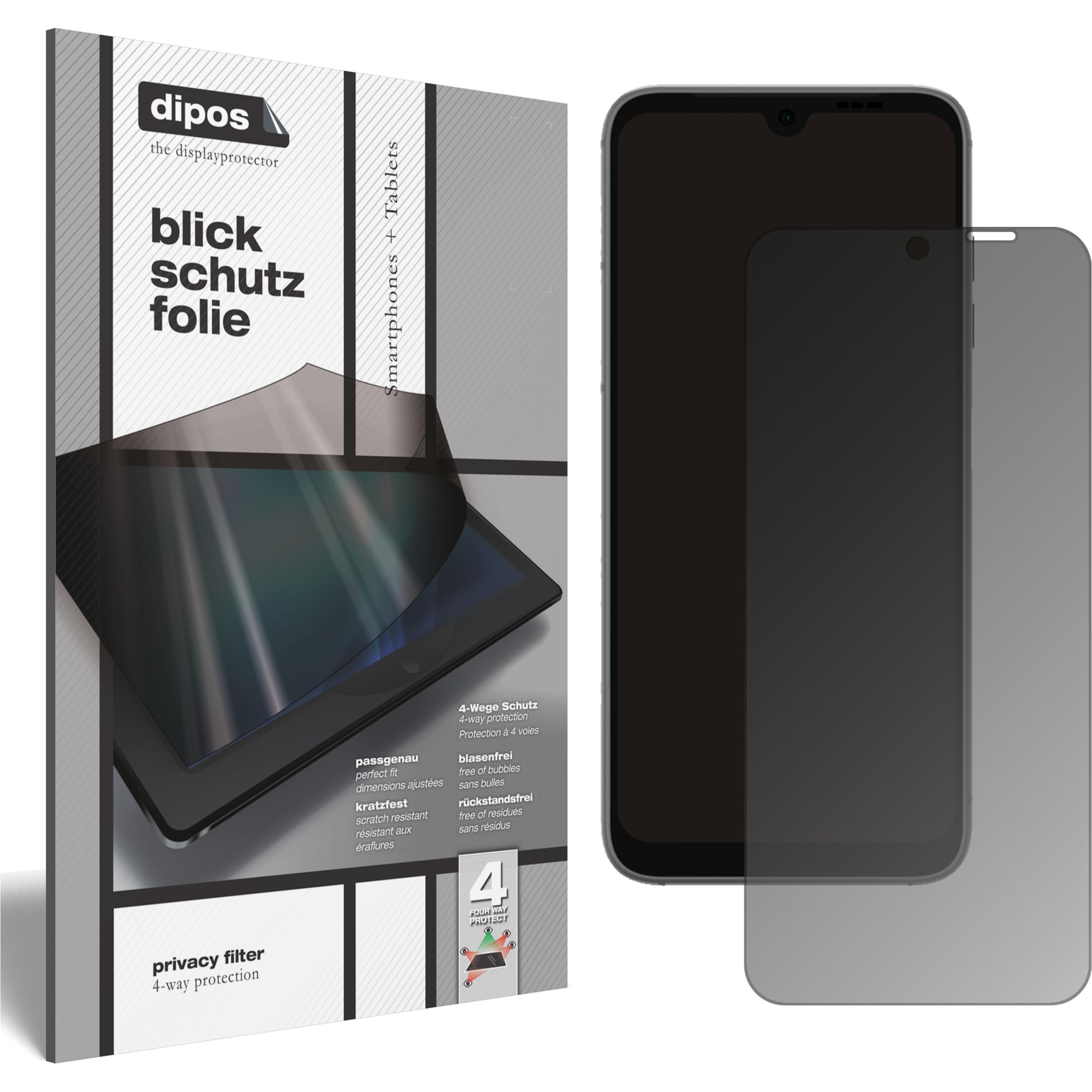 Bild von Dipos Blickschutzfolie 4-Way Privacy (1 Stück, Fairphone 4), Smartphone Schutzfolie, Transparent