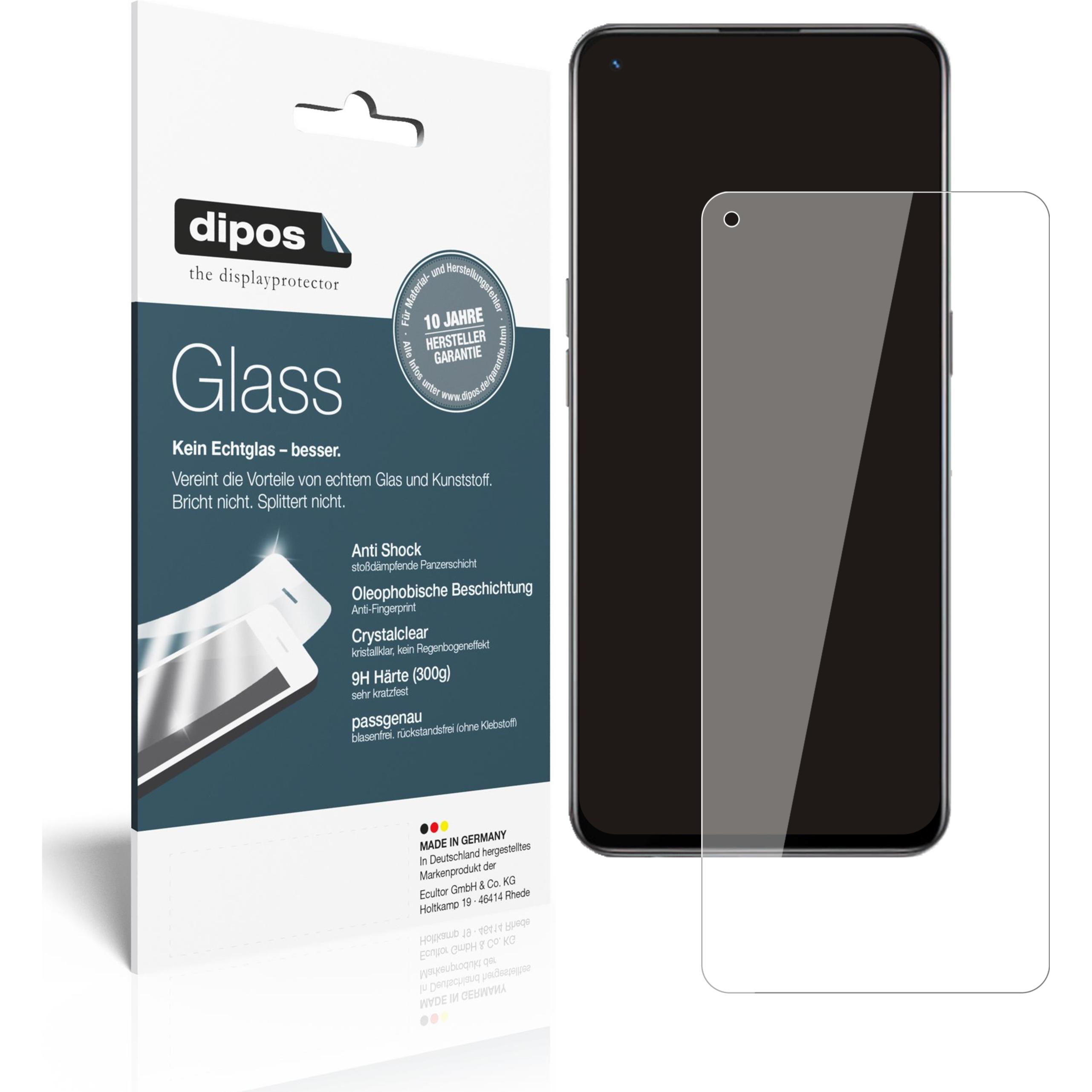 Bild von Dipos Displayschutz Anti-Shock (2 Stück, Oppo K9 5G), Smartphone Schutzfolie, Transparent