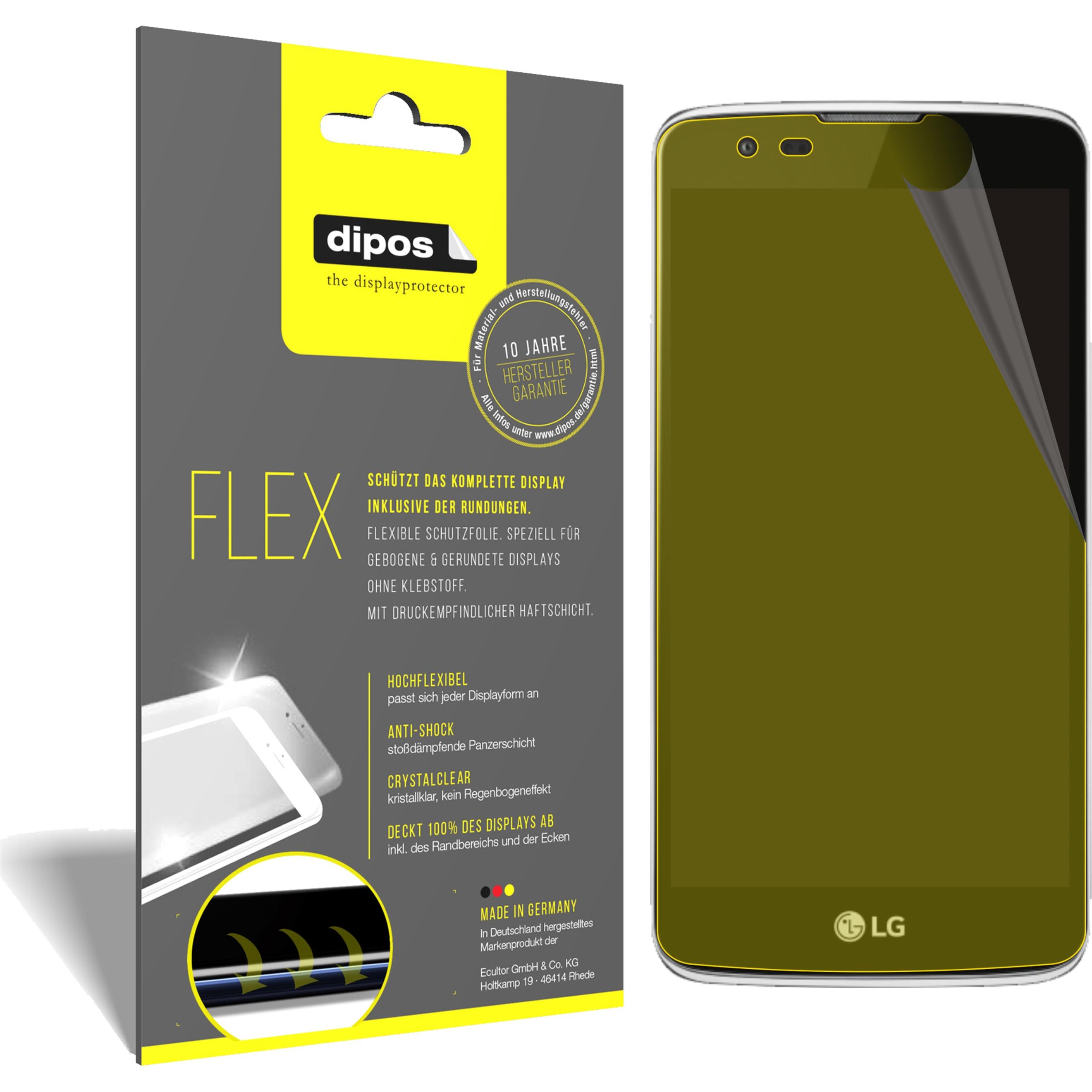 Bild von Dipos Displayschutzfolie Full-Cover 3D (3 Stück, LG Phoenix 2), Smartphone Schutzfolie, Transparent