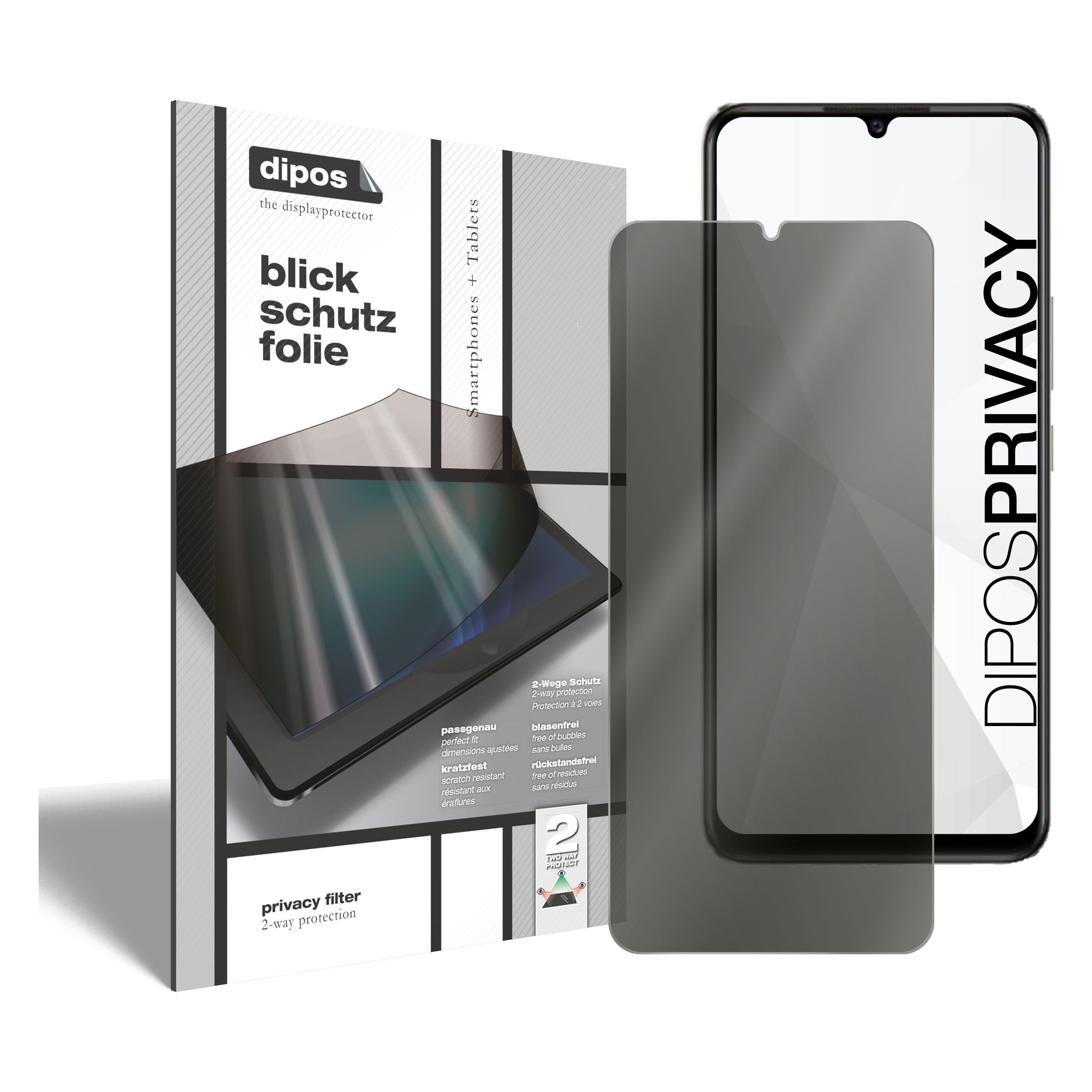 Bild von Dipos Blickschutzfolie 2-Way Anti-Shock (2 Stück, Vivo S10e), Smartphone Schutzfolie, Transparent