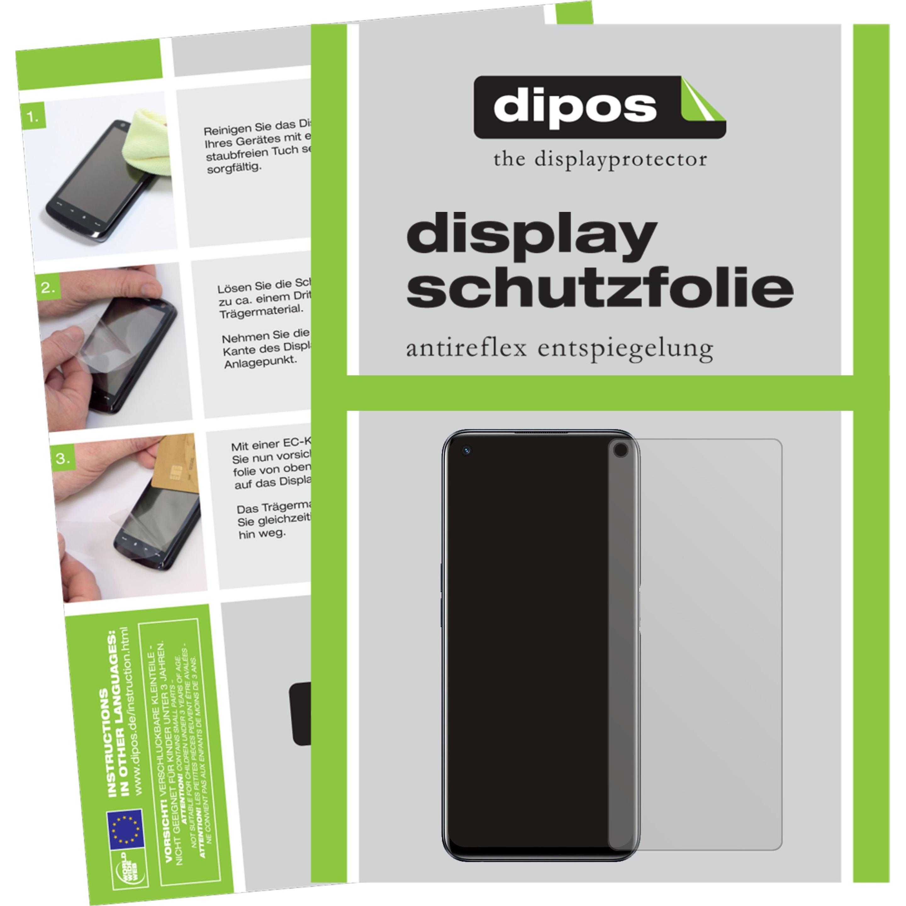 Bild von Dipos Displayschutzfolie Antireflex (2 Stück, Realme 9i), Smartphone Schutzfolie, Transparent
