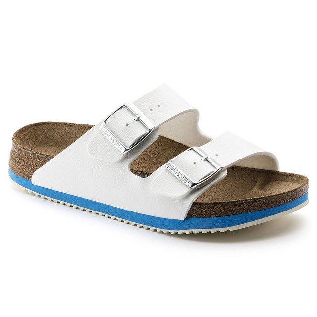Bild von Sandale Arizona Super Grip, Birko-Flor, weiß, normal, Größe 41 - Birkenstock