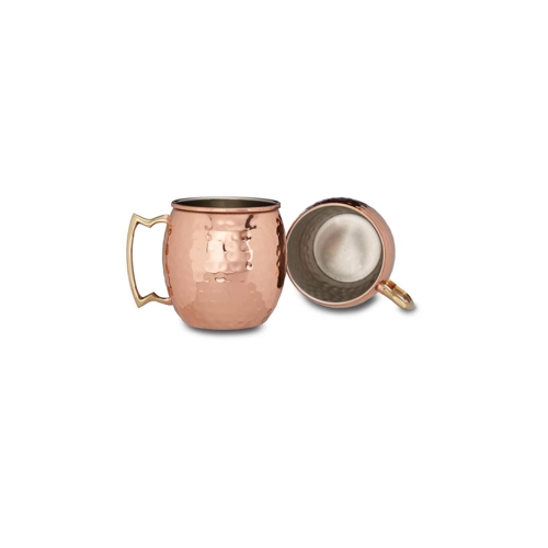 Bild von Relaxdays Moscow Mule Becher Set – 8 x 0,5 Liter Cocktailgläser