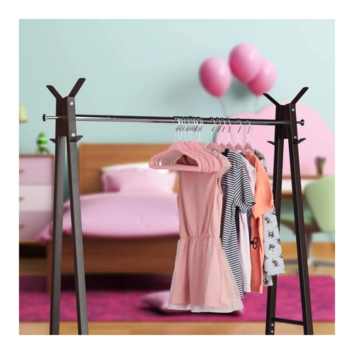 Bild von Relaxdays Kinderkleiderbügel Set – Praktische Lösungen für kleine Garderoben