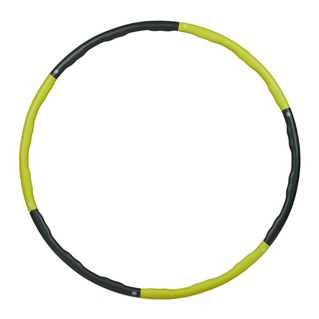 Bild von relaxdays Hula-Hoop-Reifen schwarz, grün