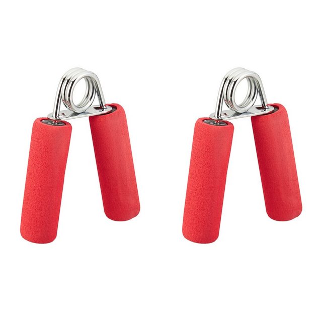 Bild von relaxdays Handmuskeltrainer Fingertrainer 2er Set, Rot