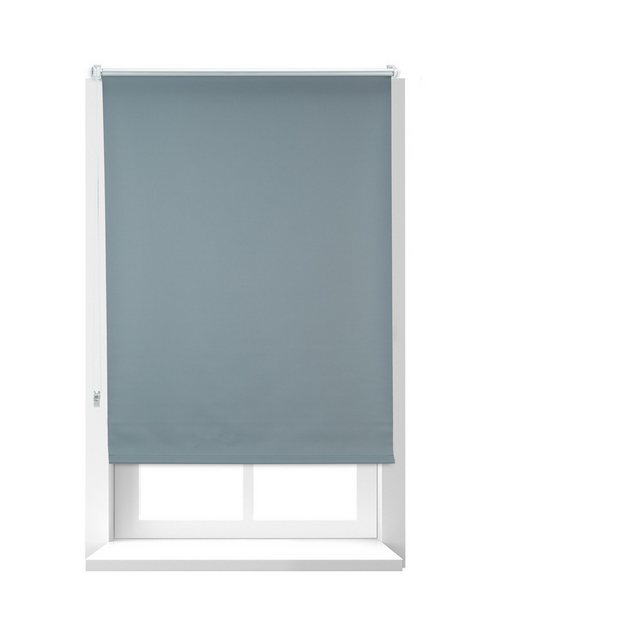 Bild von Verdunklungsrollo Verdunkelungsrollo grau 60 bis 120 breit, relaxdays, 80x160cm