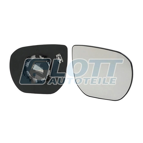 Bild von JOHNS Spiegelglas für Hyundai Santa Fe III (DM) – Rechts Beifahrerseite