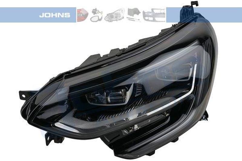 Bild von JOHNS 61 20 09-3 Scheinwerfer Hauptscheinwerfer, Frontscheinwerfer links mit Tagfahrlicht (LED) ohne Steuergerät ohne Stellmotor für LWR