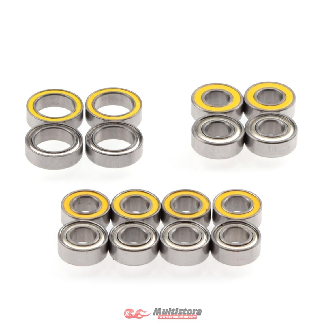 Bild von Revolution Design Ultra Bearing Set Tamiya TT02 (16pcs) / RDRP3143