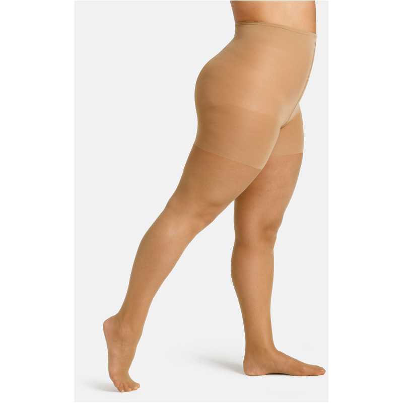 Bild von 2er Pack camano Women Curvy Tights 20DEN 0109 - make up 56/58