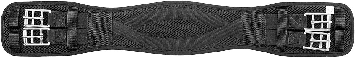 Bild von Euroriding Sattelgurt COOLPLUS Dressur, schwarz 80