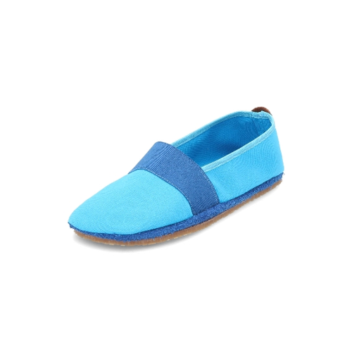 Bild von Barfußschuh aus Bio-Baumwolle in Petrol – Ideal für den Alltag