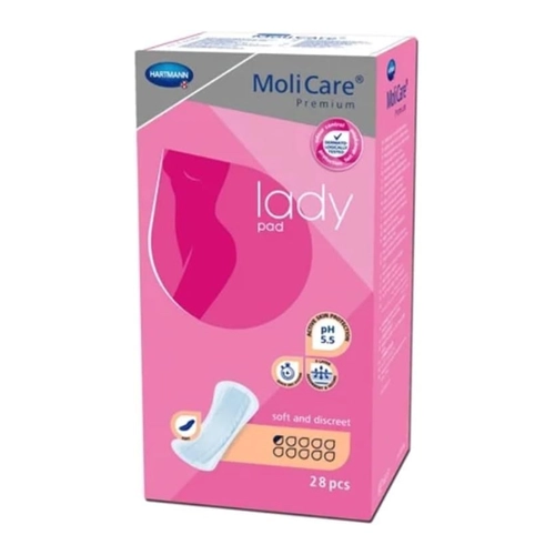 Bild von MoliCare® Premium Lady Pad 0,5 Tropfen – Zuverlässiger Schutz für Frauen