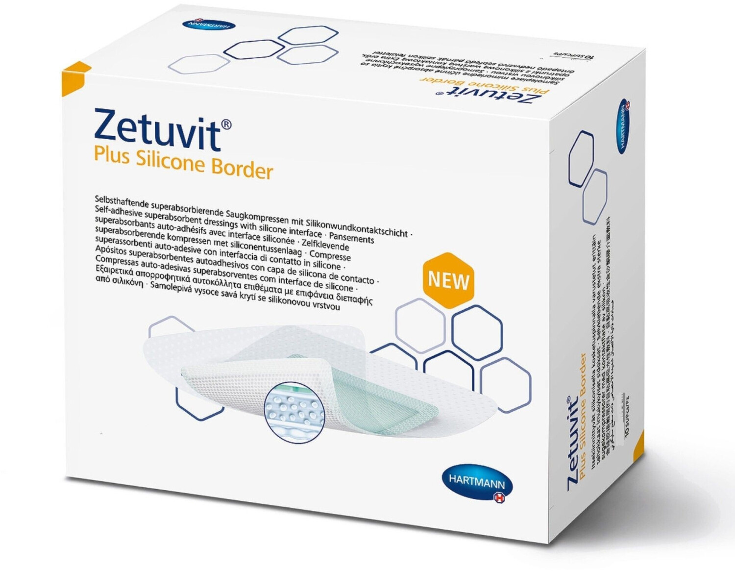 Bild von PAUL HARTMANN AG Wundpflaster Hartmann Zetuvit® Plus Silicone Border Wundauflage
