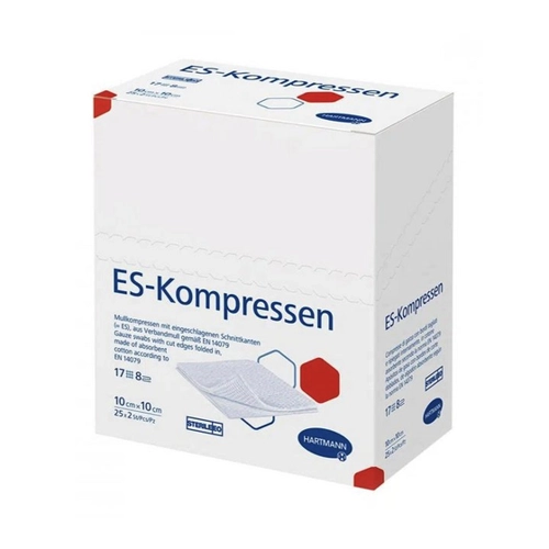 Bild von Hartmann ES Mullkompressen steril 10 x 20 cm – Vielfältige Wundversorgungslösungen